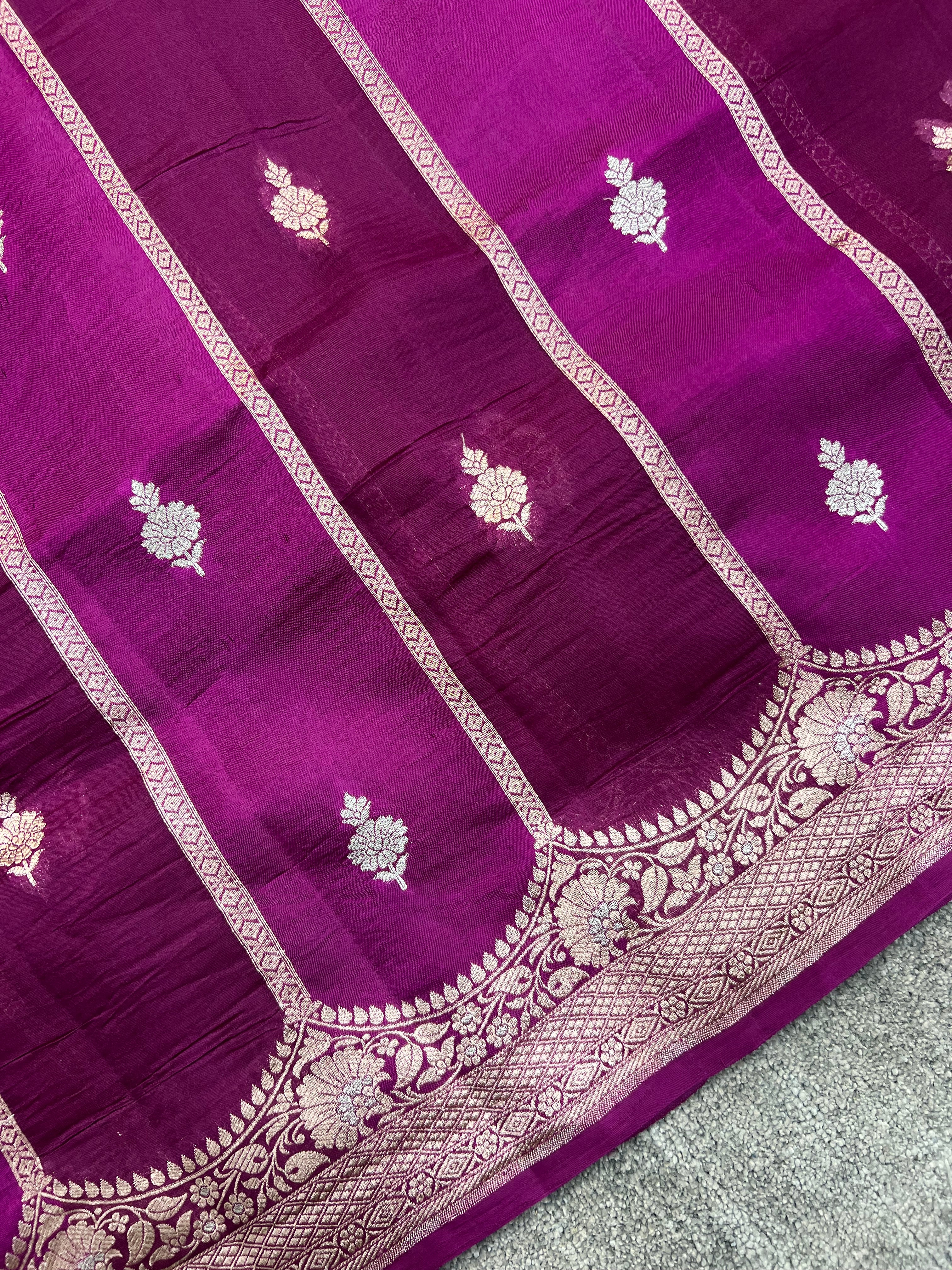 Majestic Pure Mango Silk Saree
