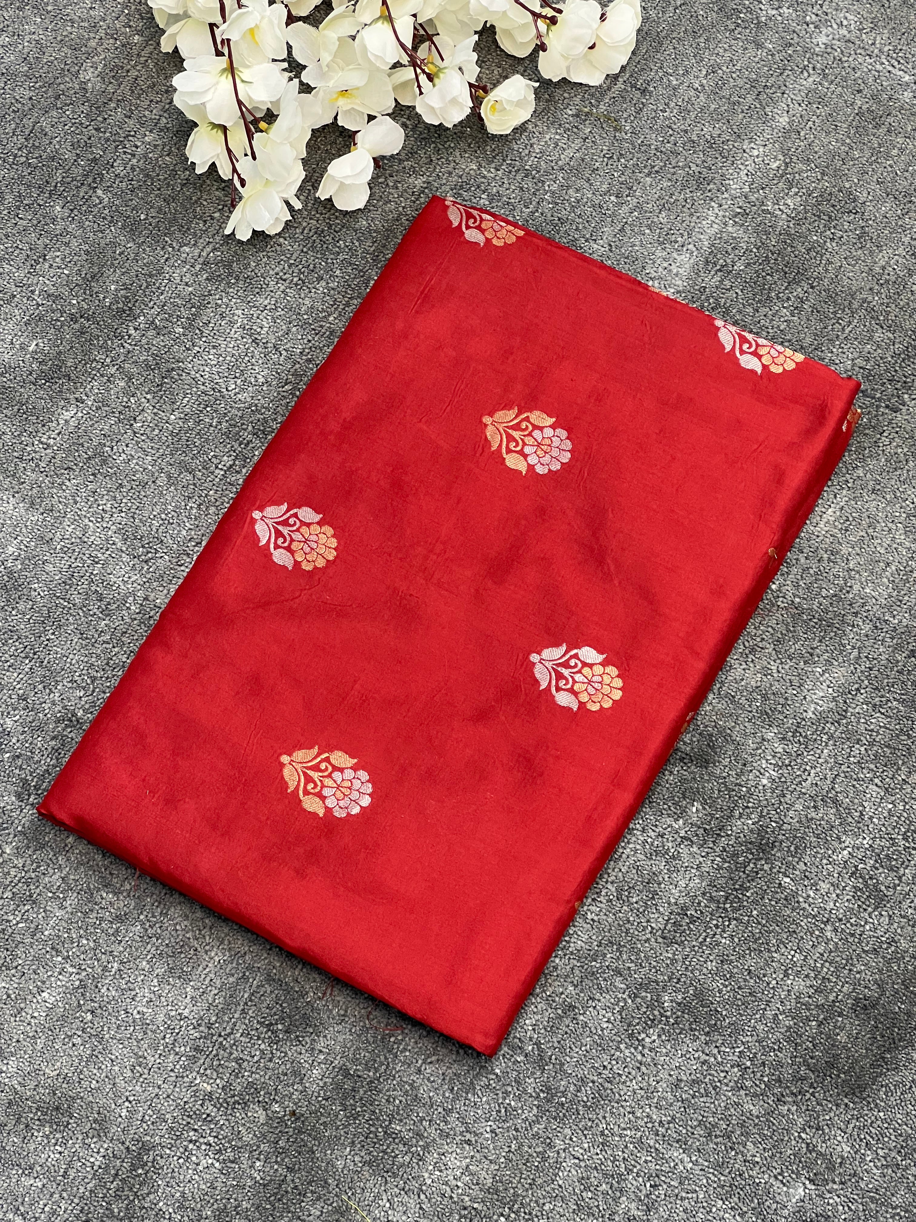 Aesthetic Pure Handloom Katan Silk Saree
