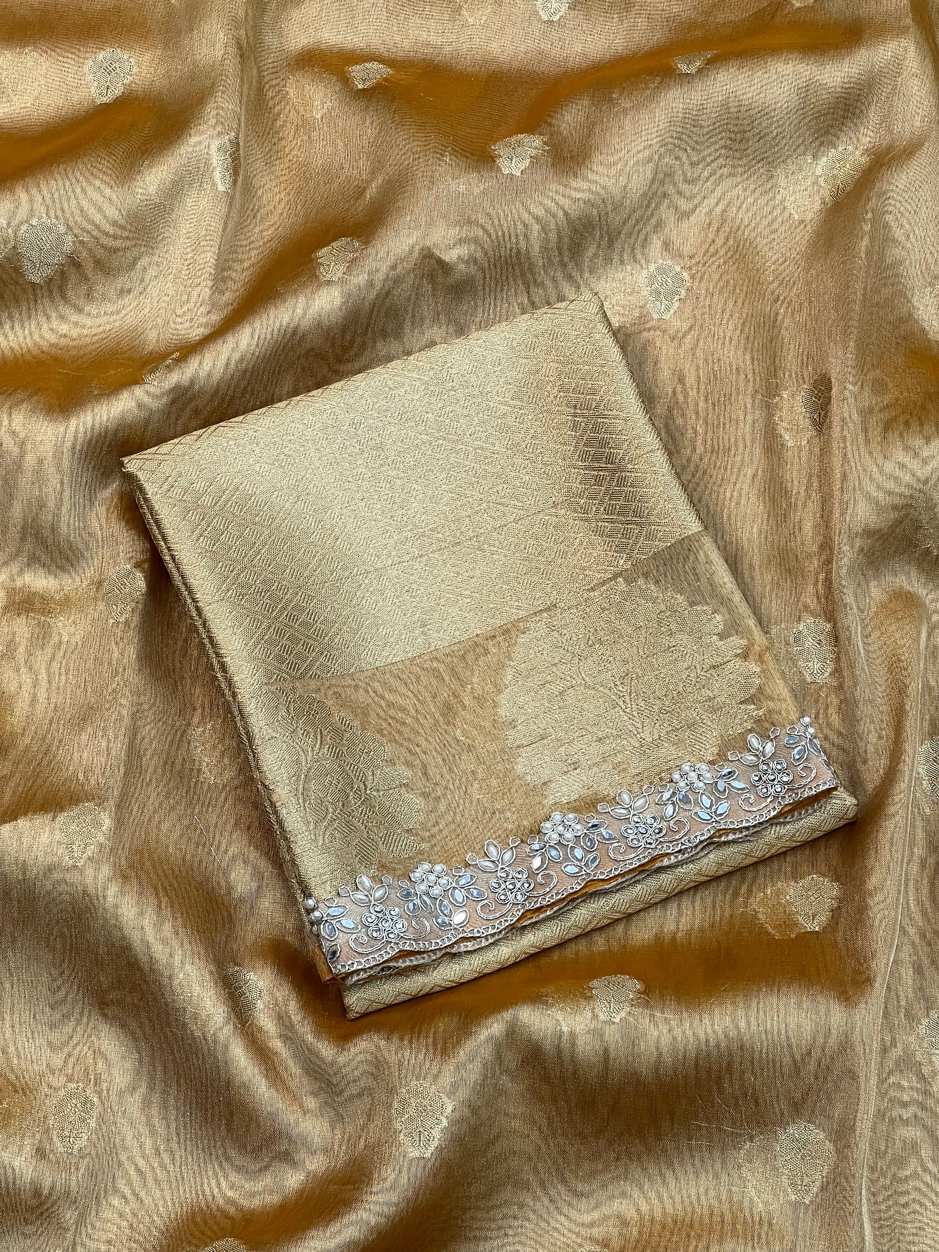 Maharani Edition Tissue Silk Saree