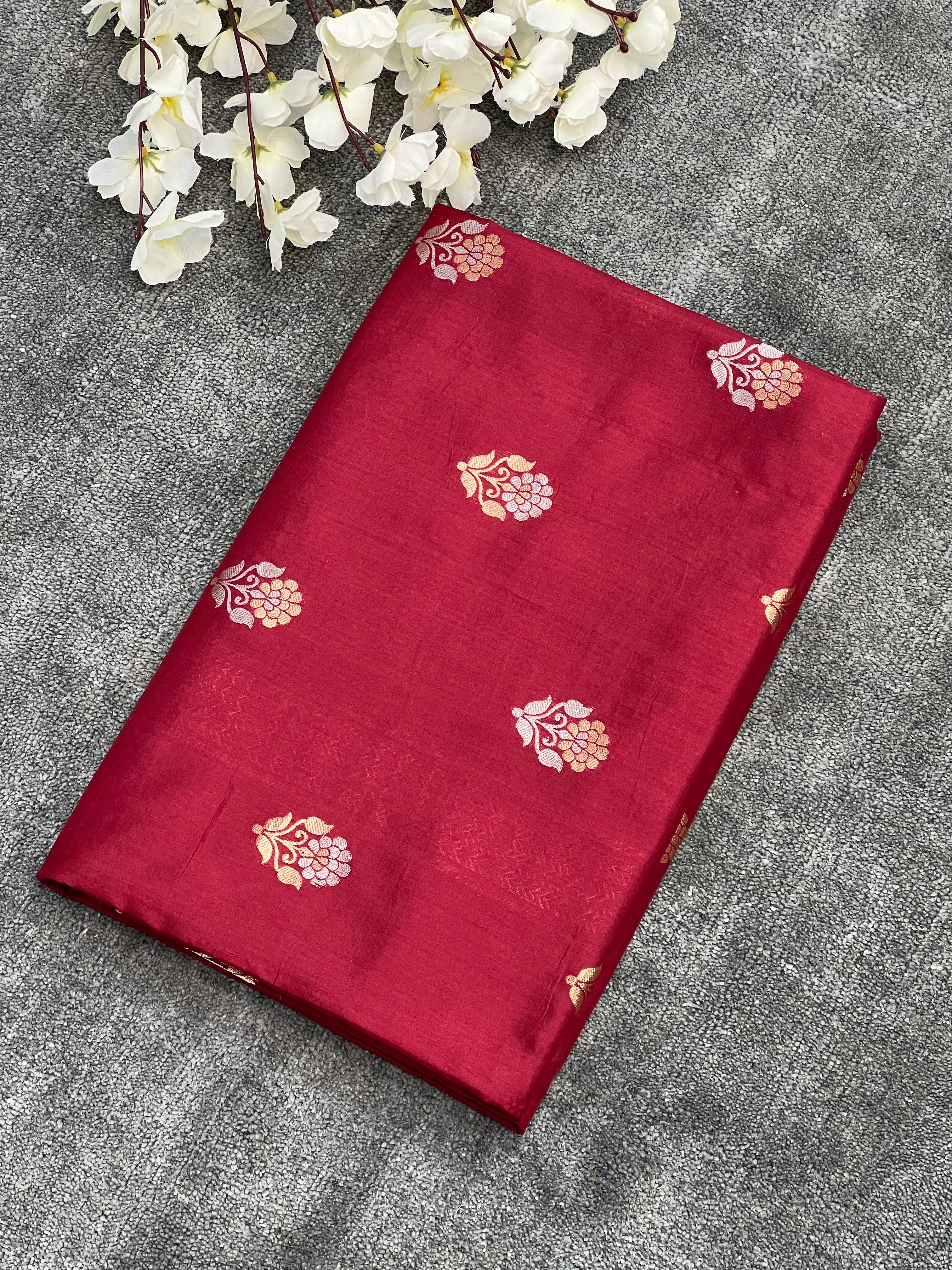 Aesthetic Pure Handloom Katan Silk Saree