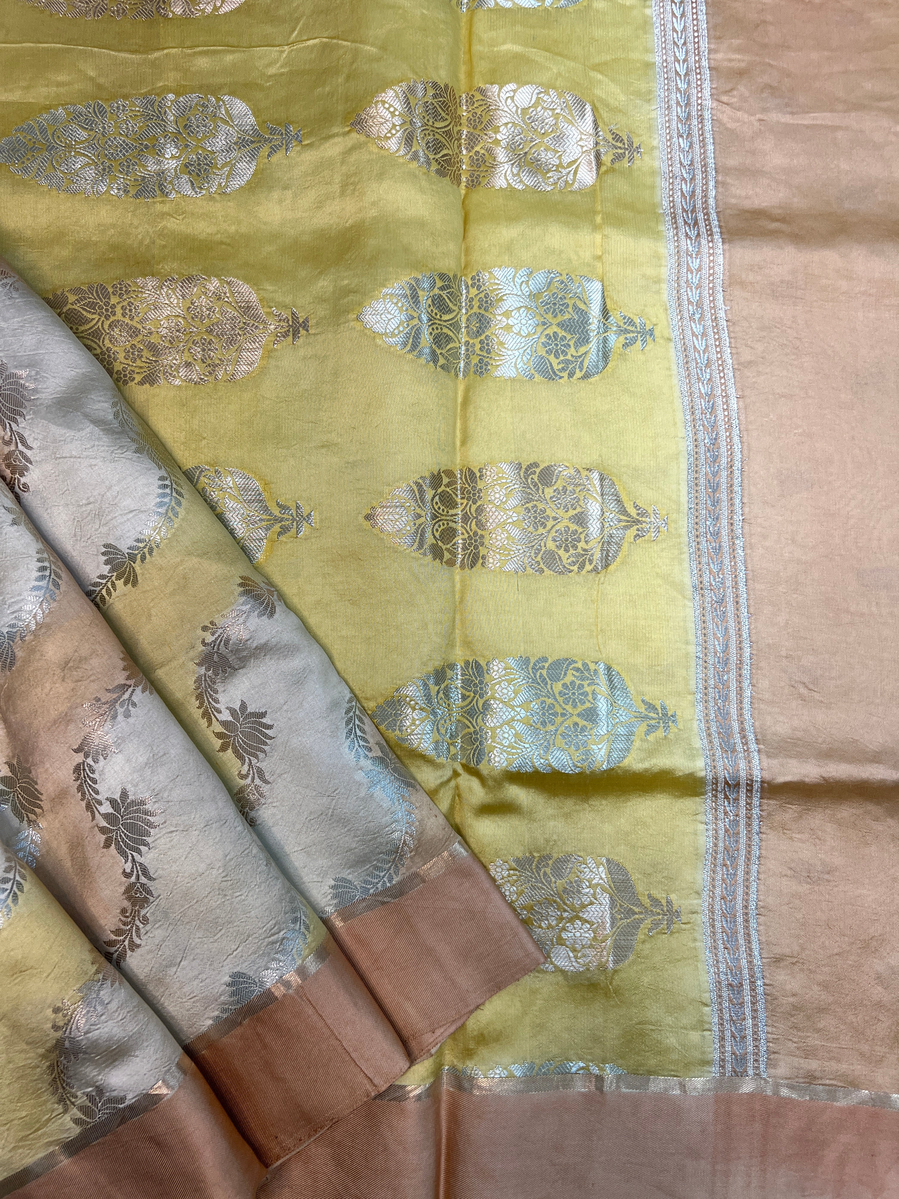 Rare Pure Mango Silk Saree