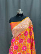 Rangkat Mashru Katan Banarasi Saree