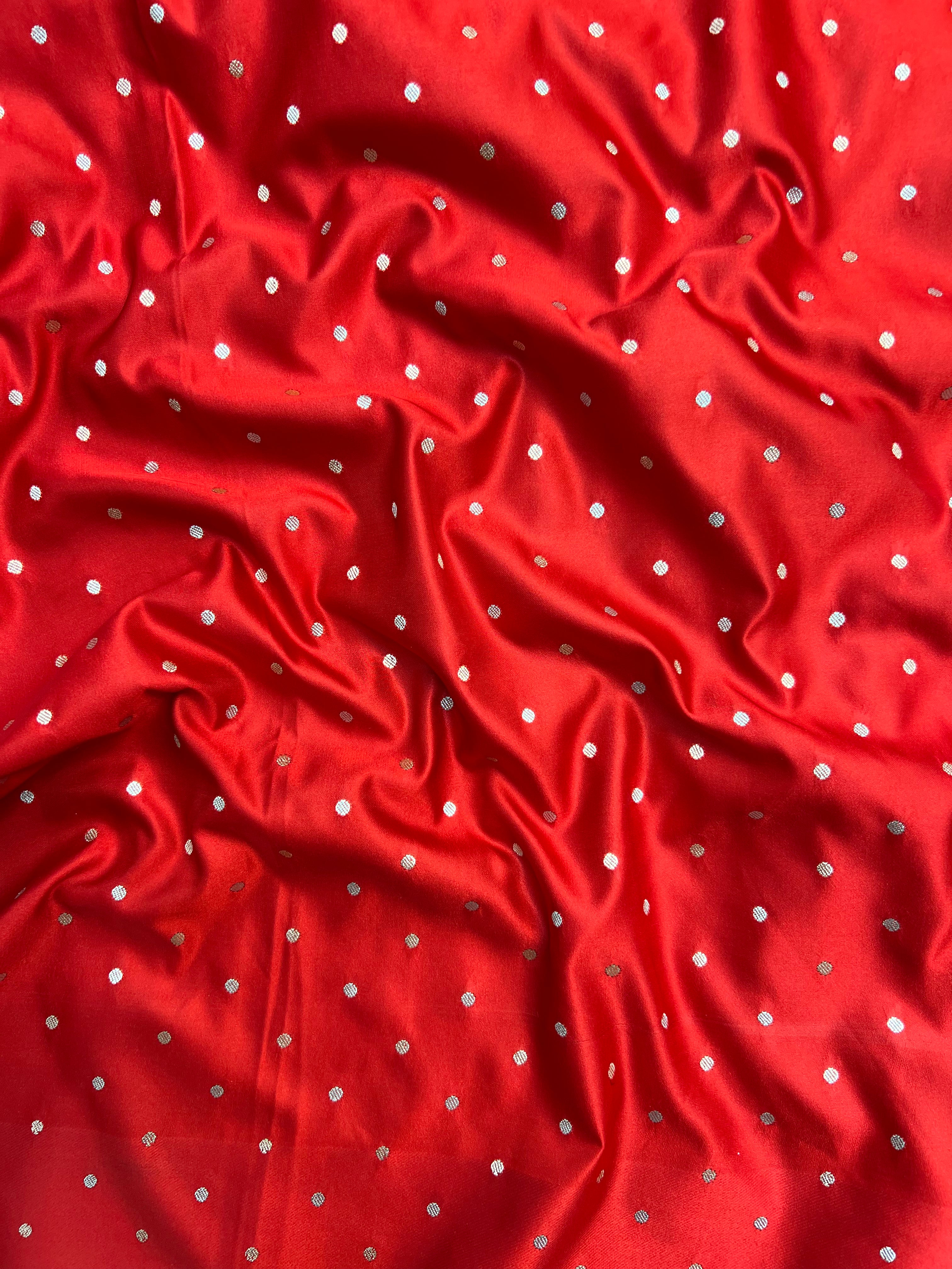 Traditional Banarasi Mashru Katan Silk Saree