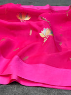 Pure Handloom Kora Silk Saree