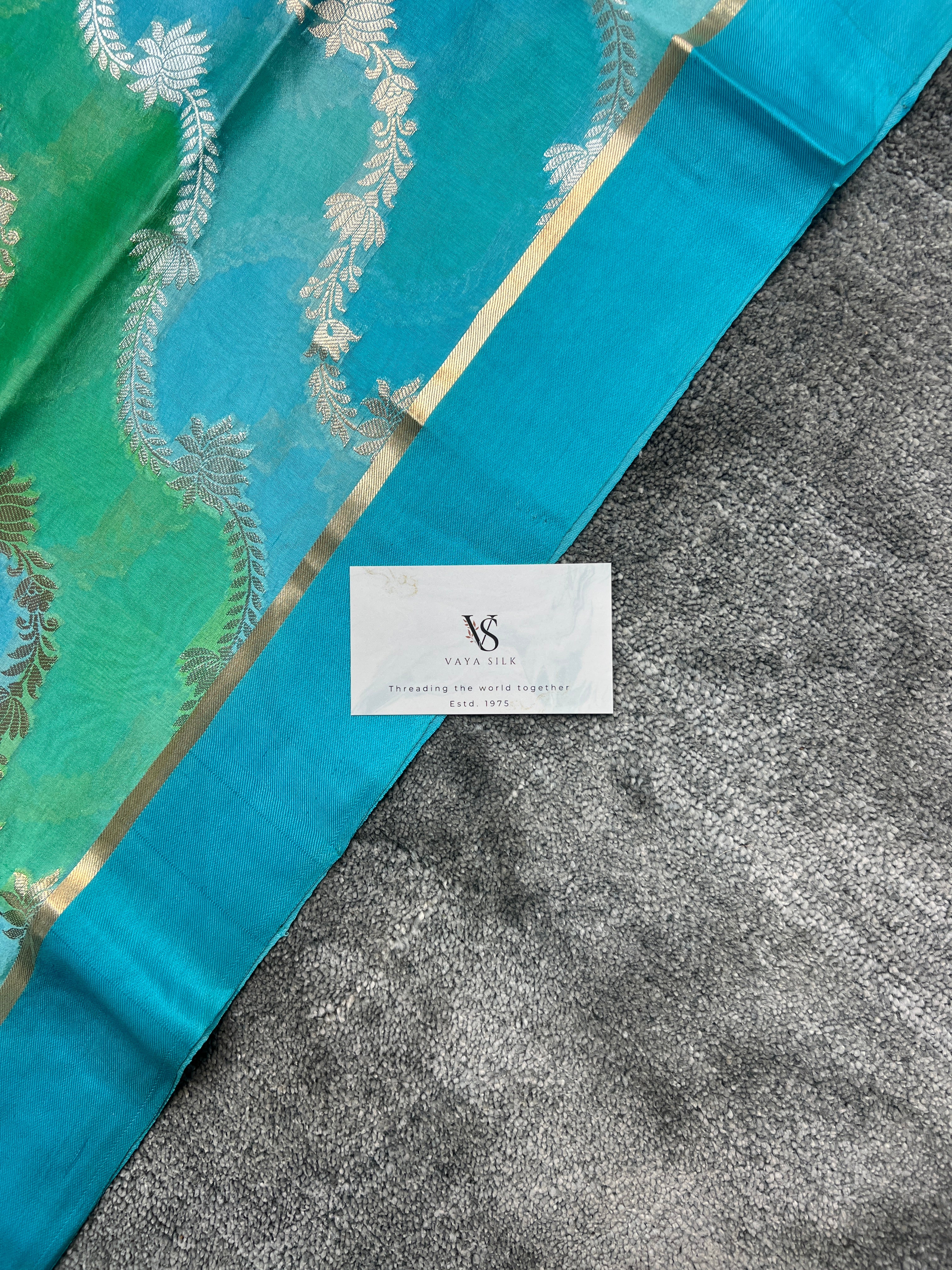 Rare Pure Mango Silk Saree