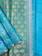 Borderless Pure Mango Silk Saree
