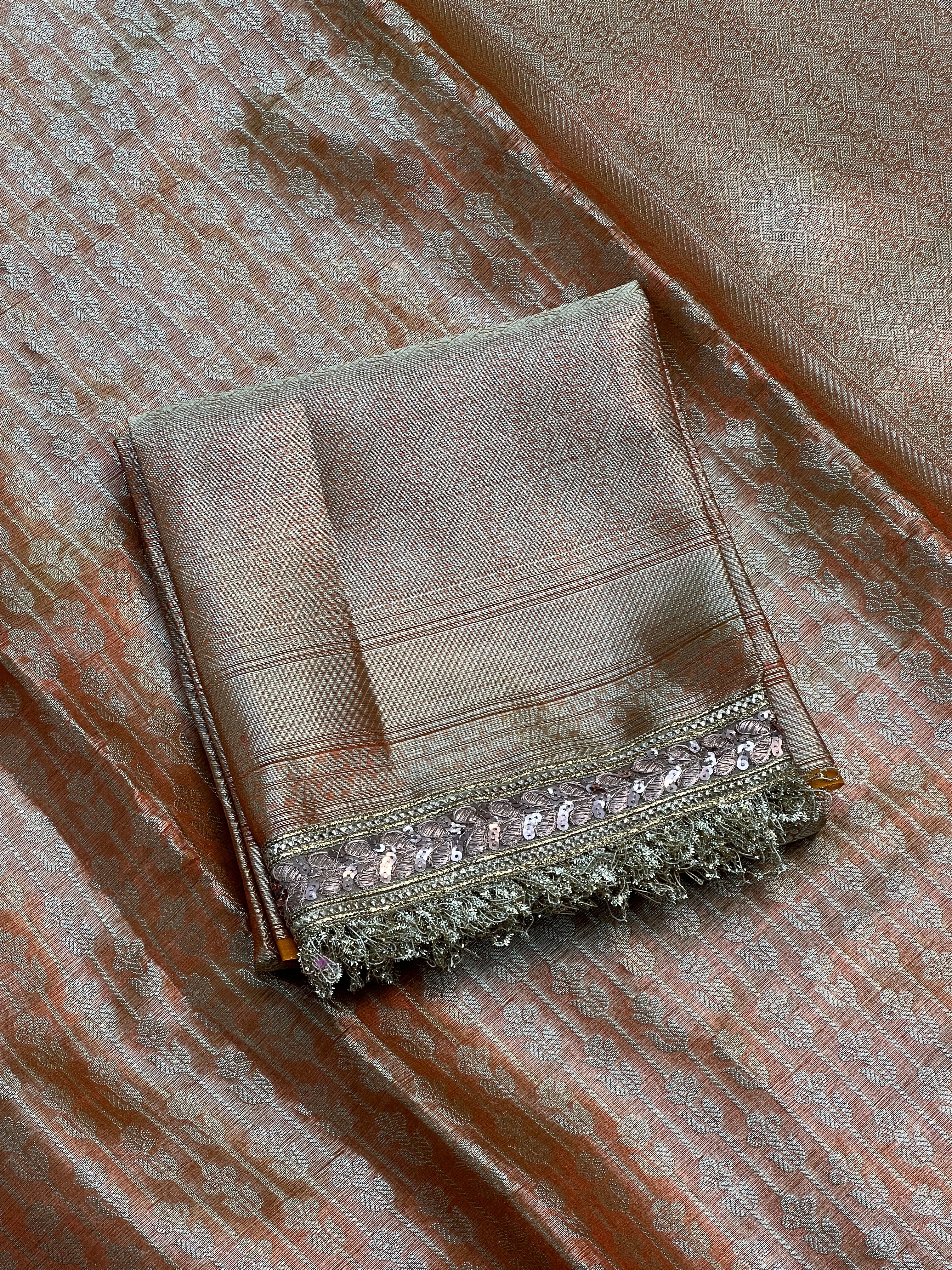 Designer Tissue Tanchui Silk Saree