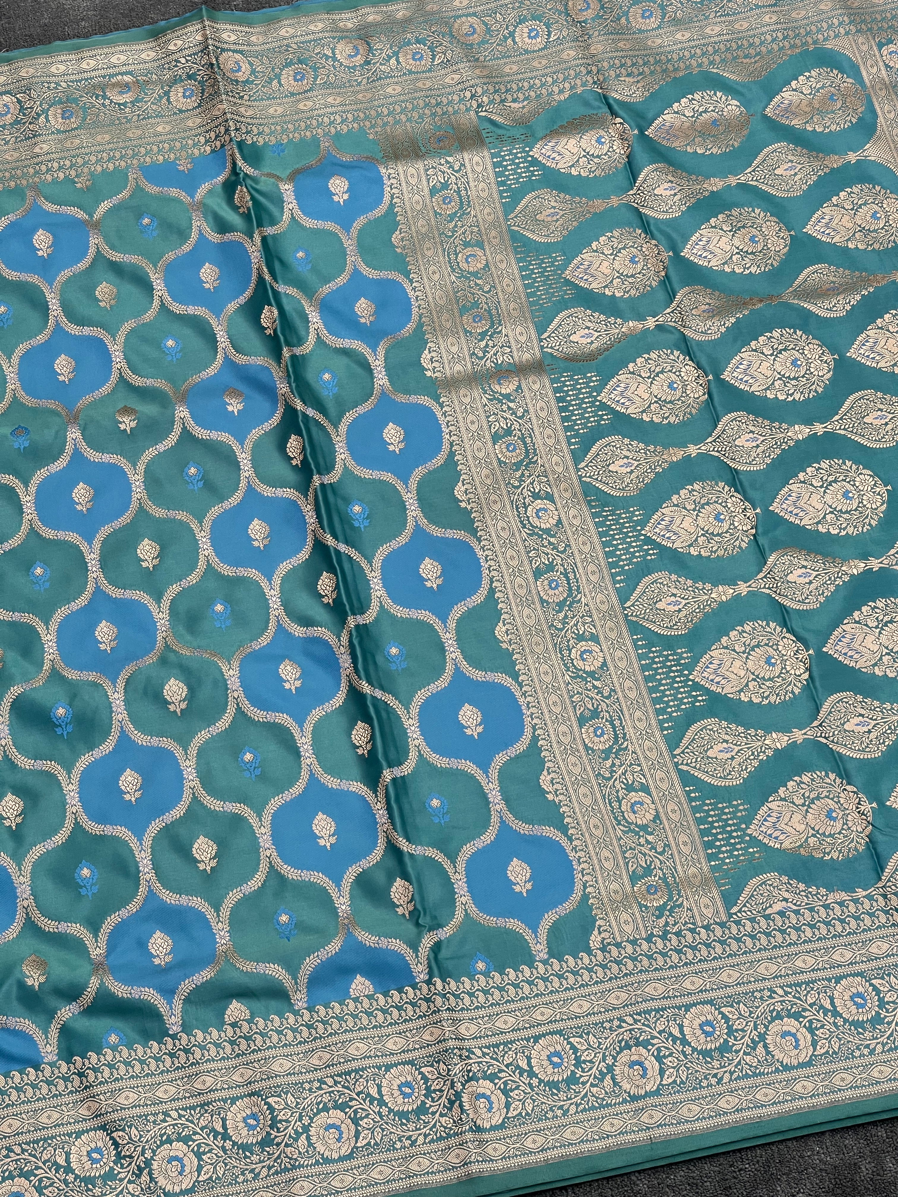 Rangkat Mashru Katan Banarasi Saree