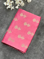 Floral Green Mango Silk Saree