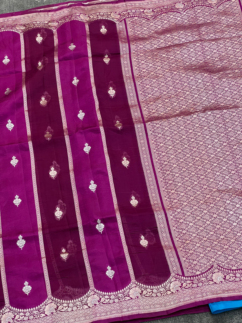 Majestic Pure Mango Silk Saree