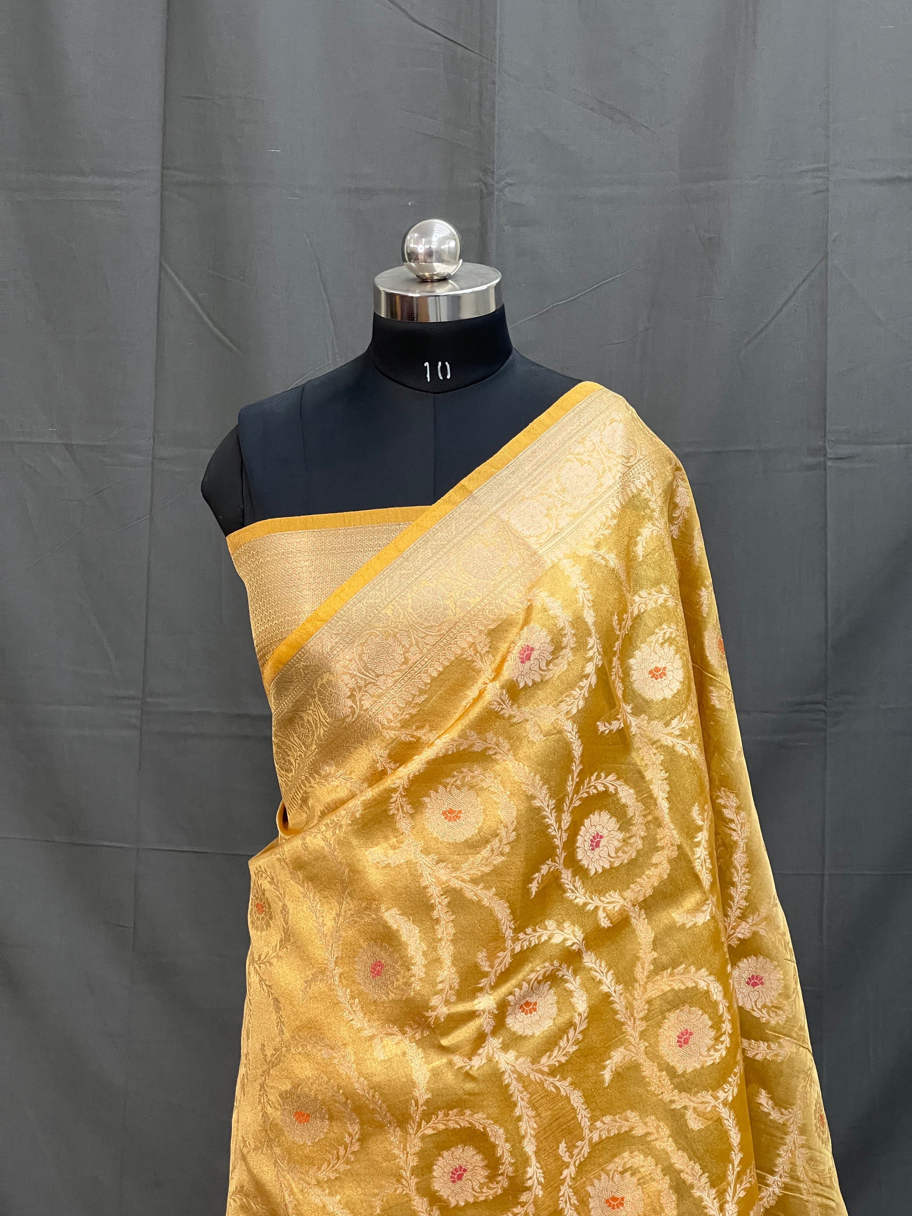 Opal Mist Tissue Silk Saree