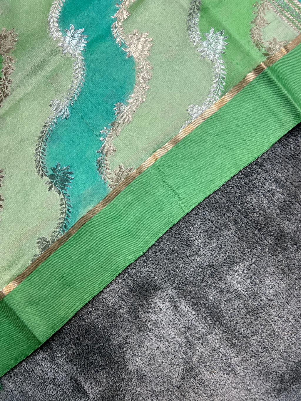 Rare Pure Mango Silk Saree