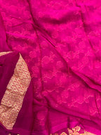 Pure Khaddi Georgette Saree