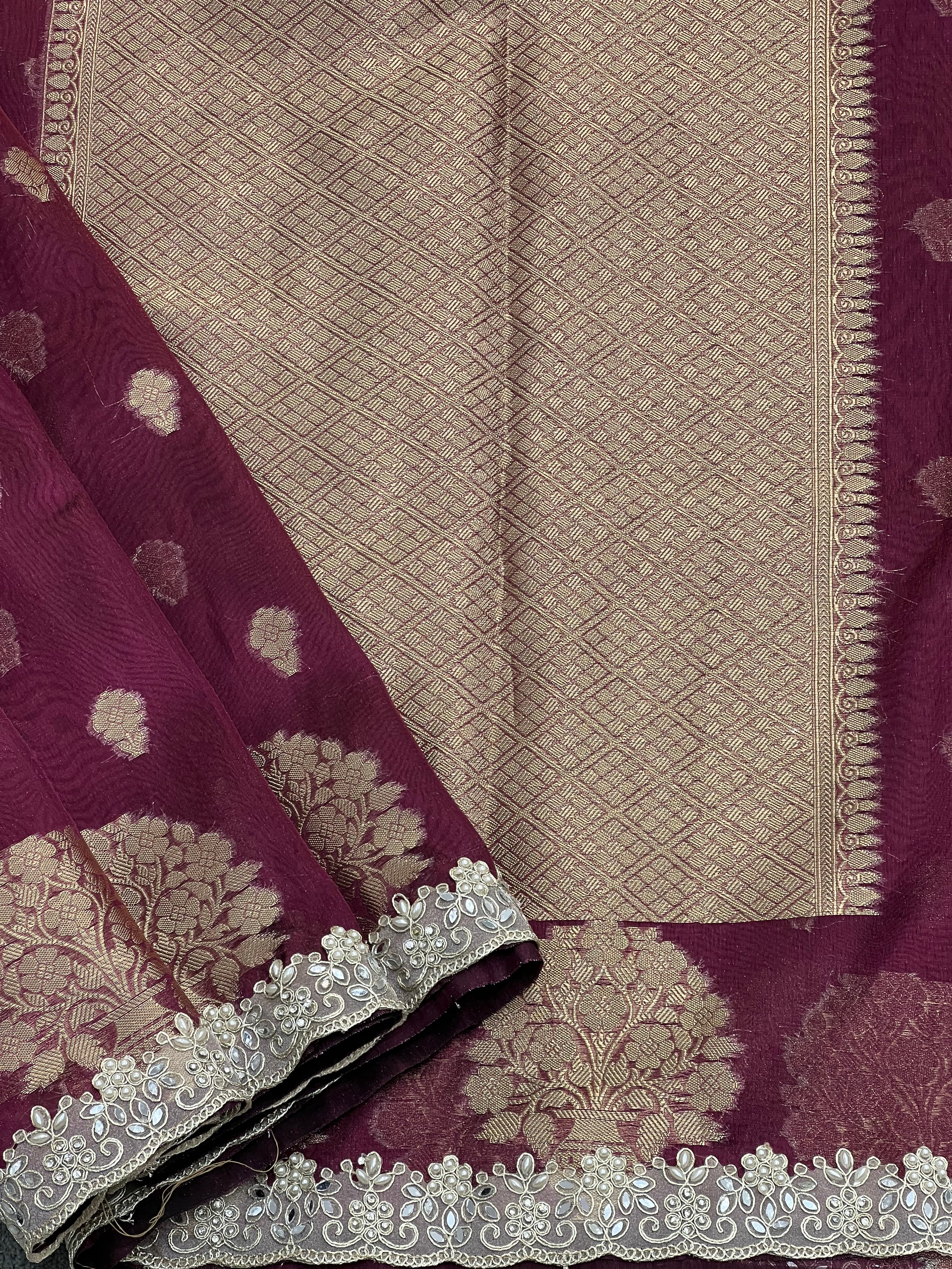 Maharani Edition Tissue Silk Saree