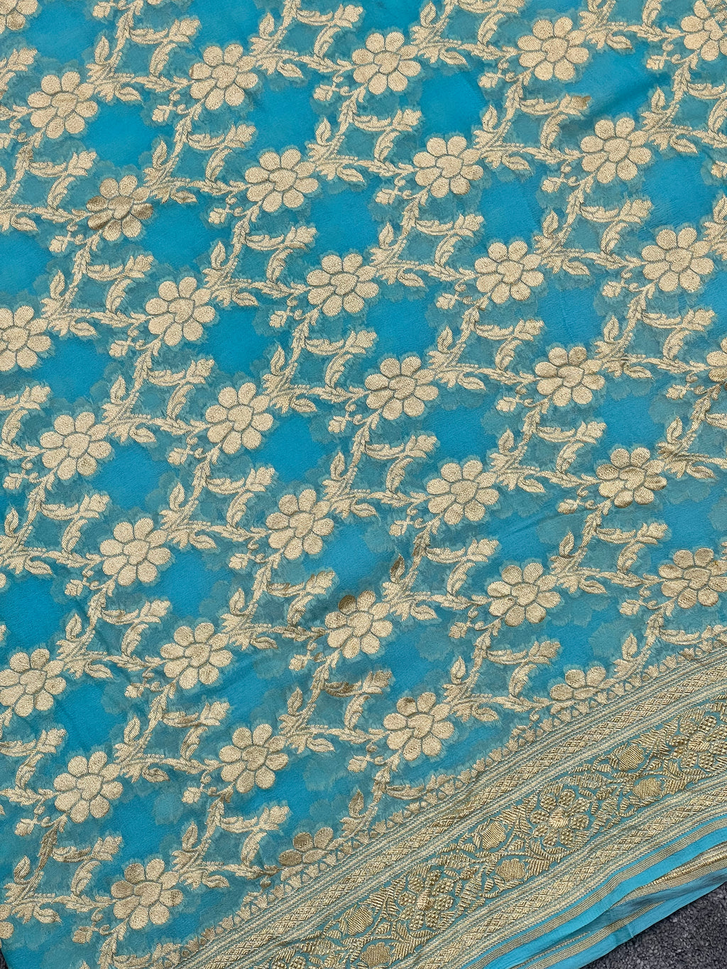 Handloom Khaddi Georgette Saree