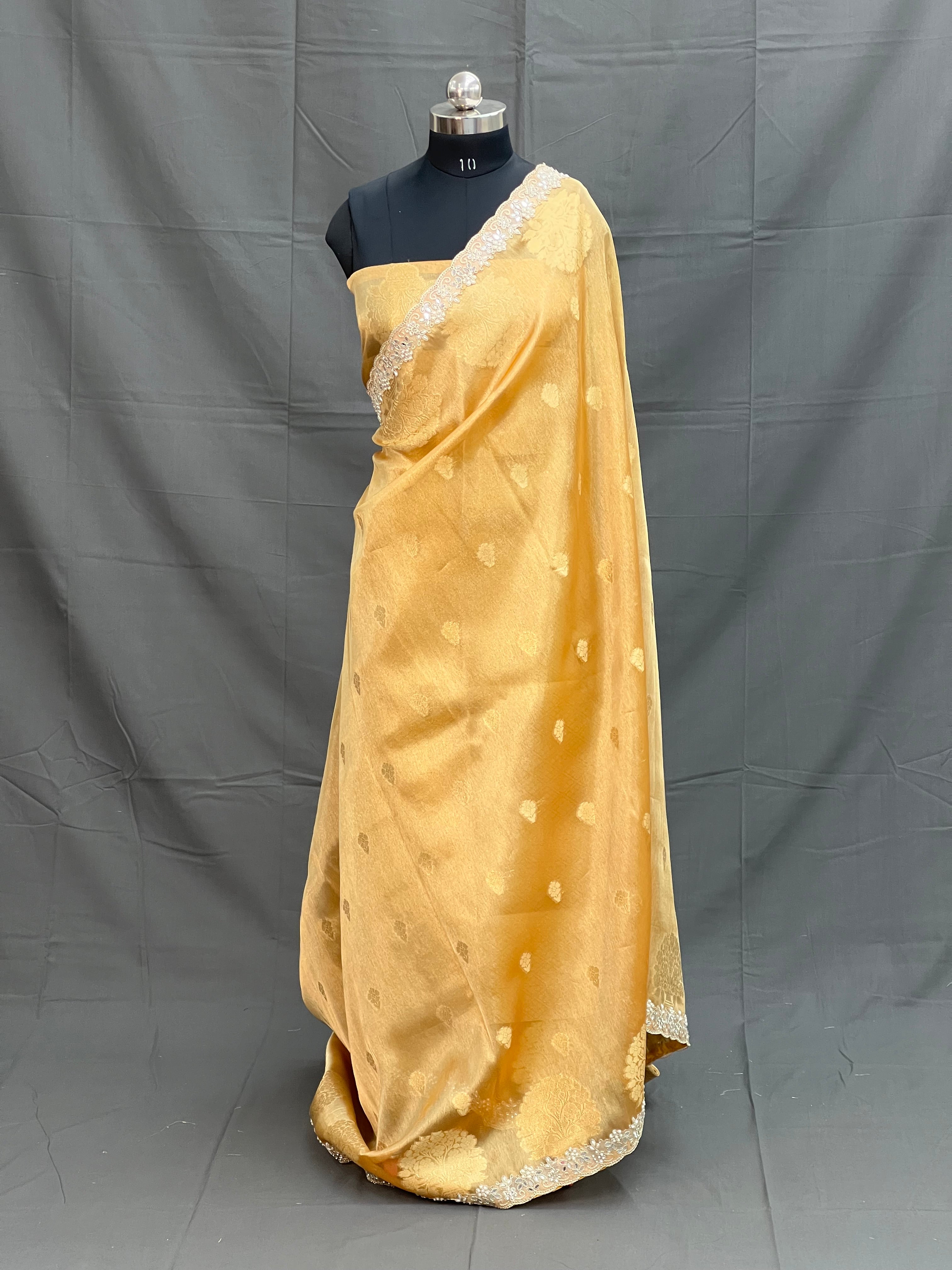 Maharani Edition Tissue Silk Saree