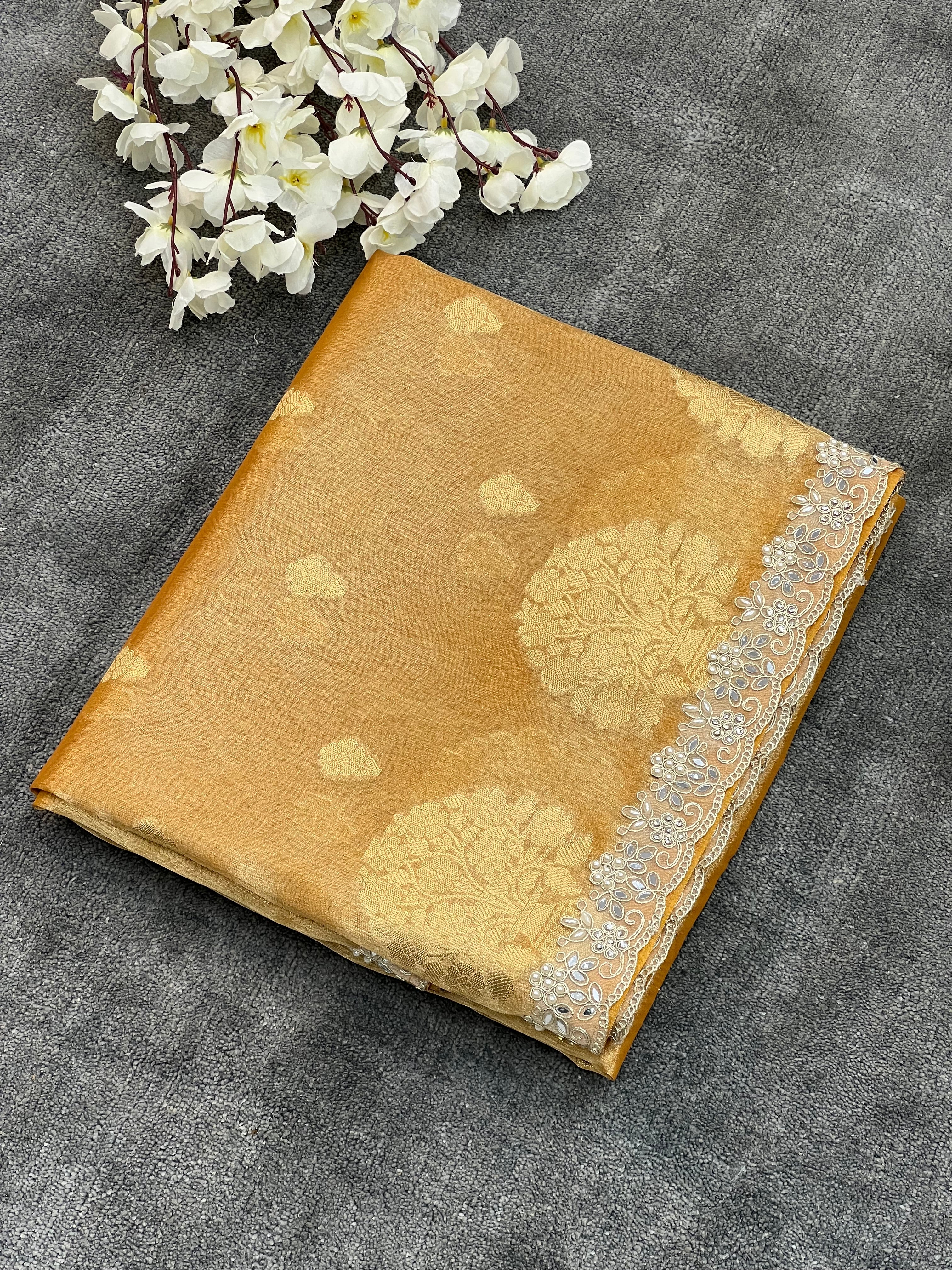 Maharani Edition Tissue Silk Saree