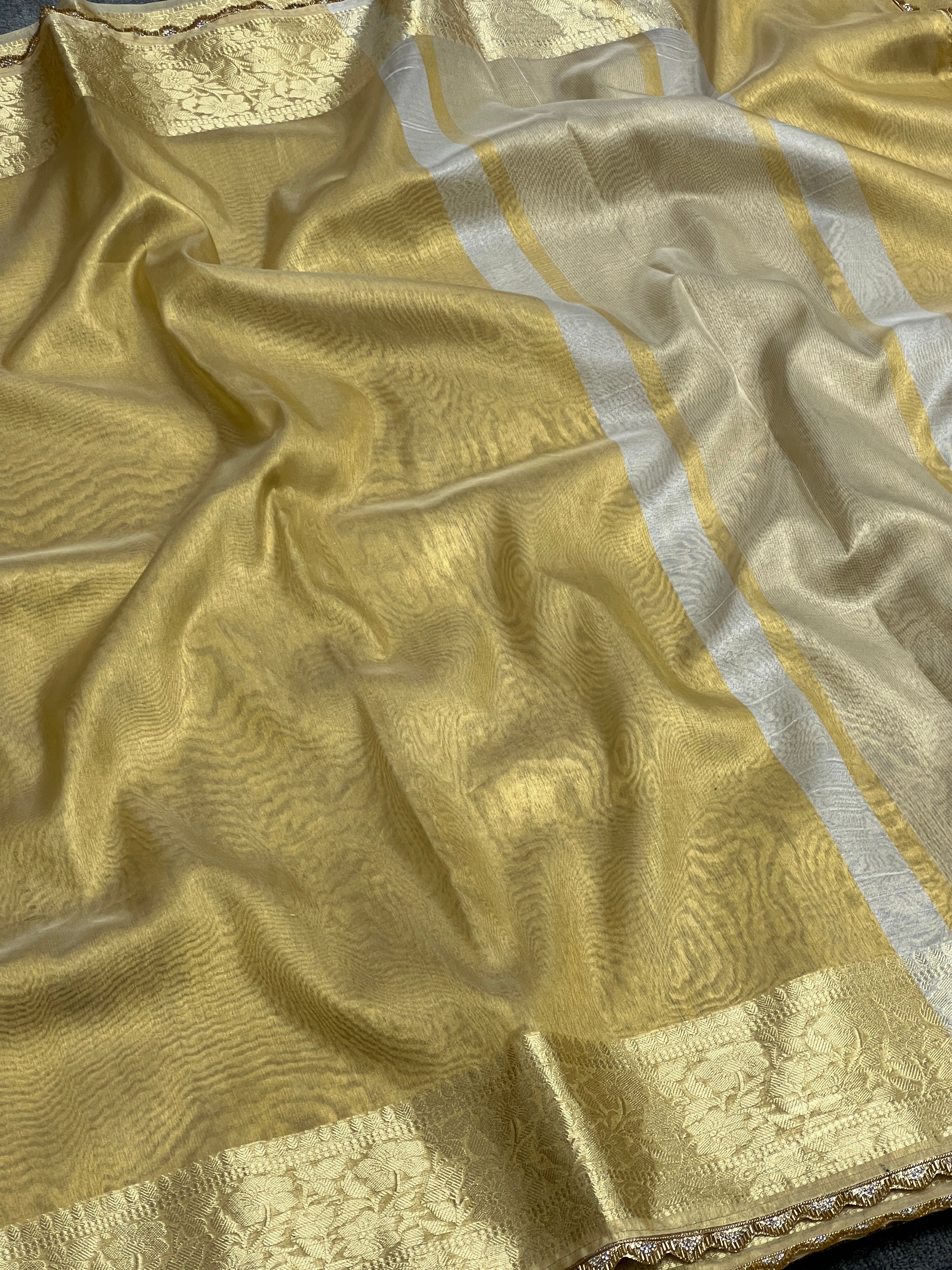 Premium Designer Tissue Silk Saree