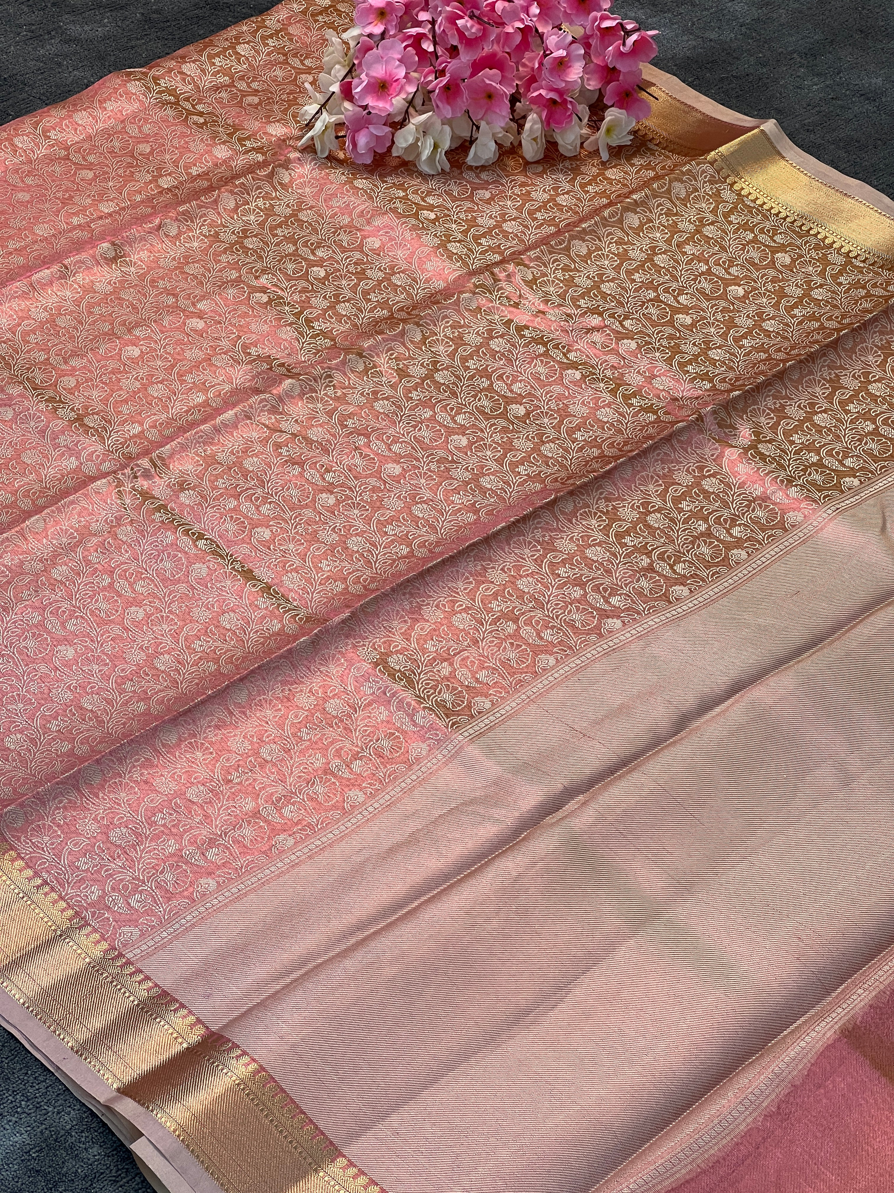 Tanchui Tissue Silk Saree