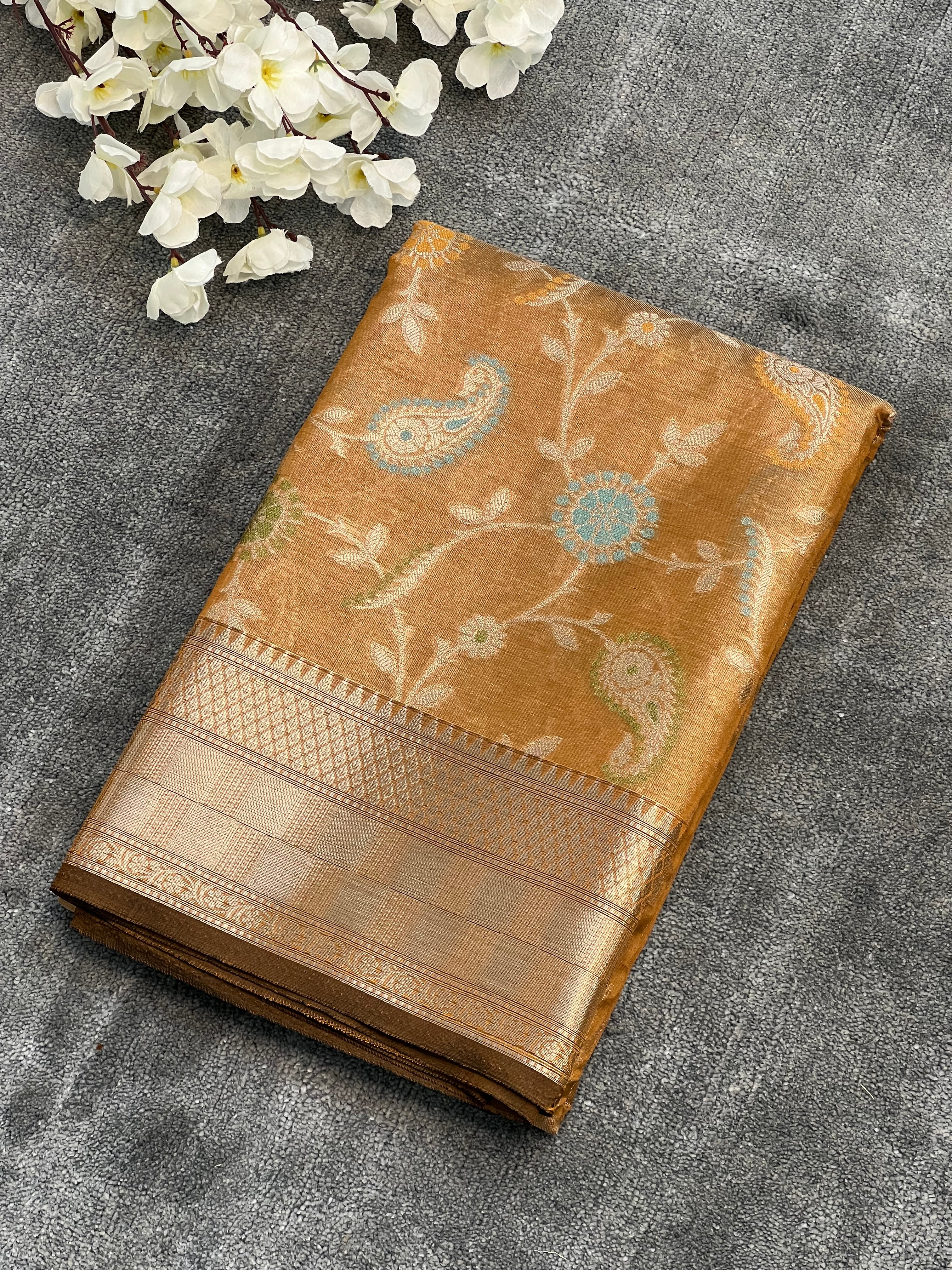 Banarasi Warm Tissue Silk Saree