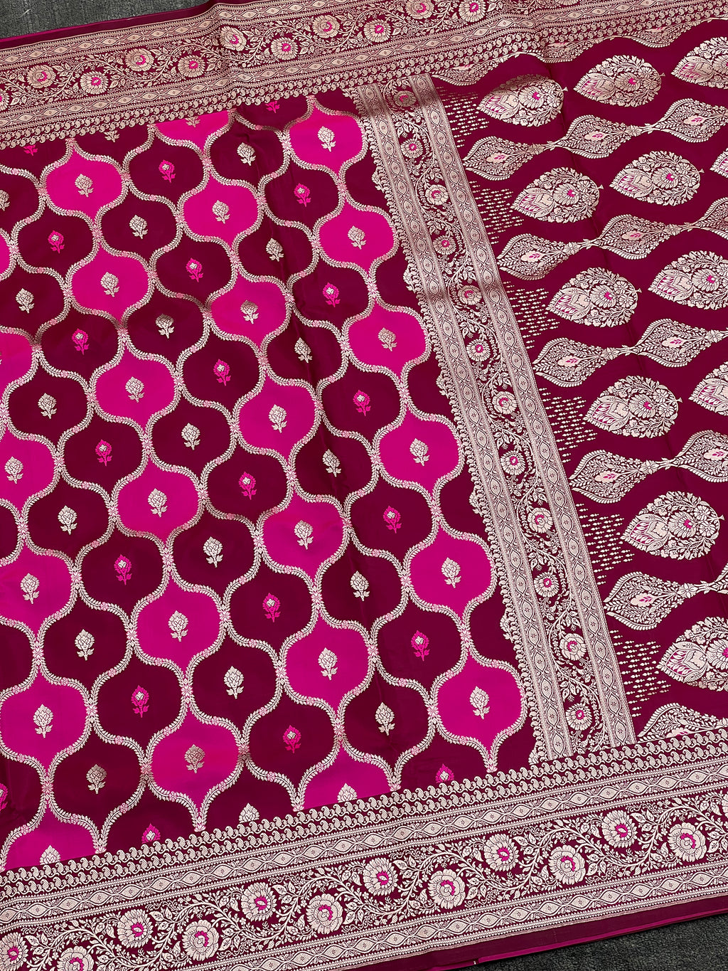 Rangkat Mashru Katan Banarasi Saree