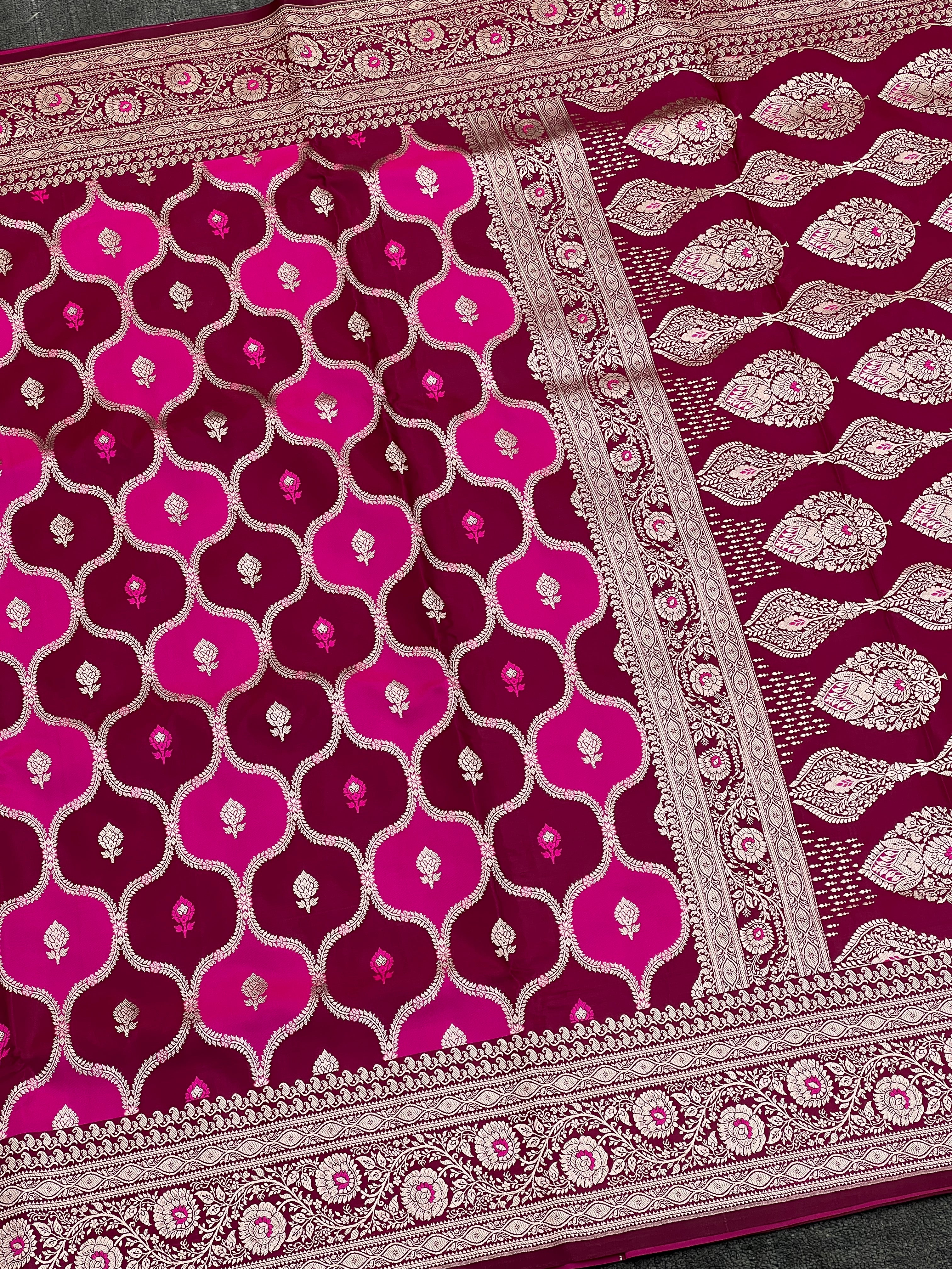 Rangkat Mashru Katan Banarasi Saree