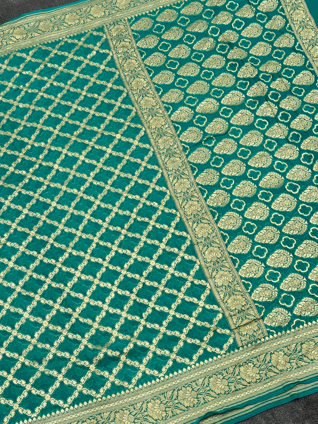 Handloom Khaddi Georgette Saree