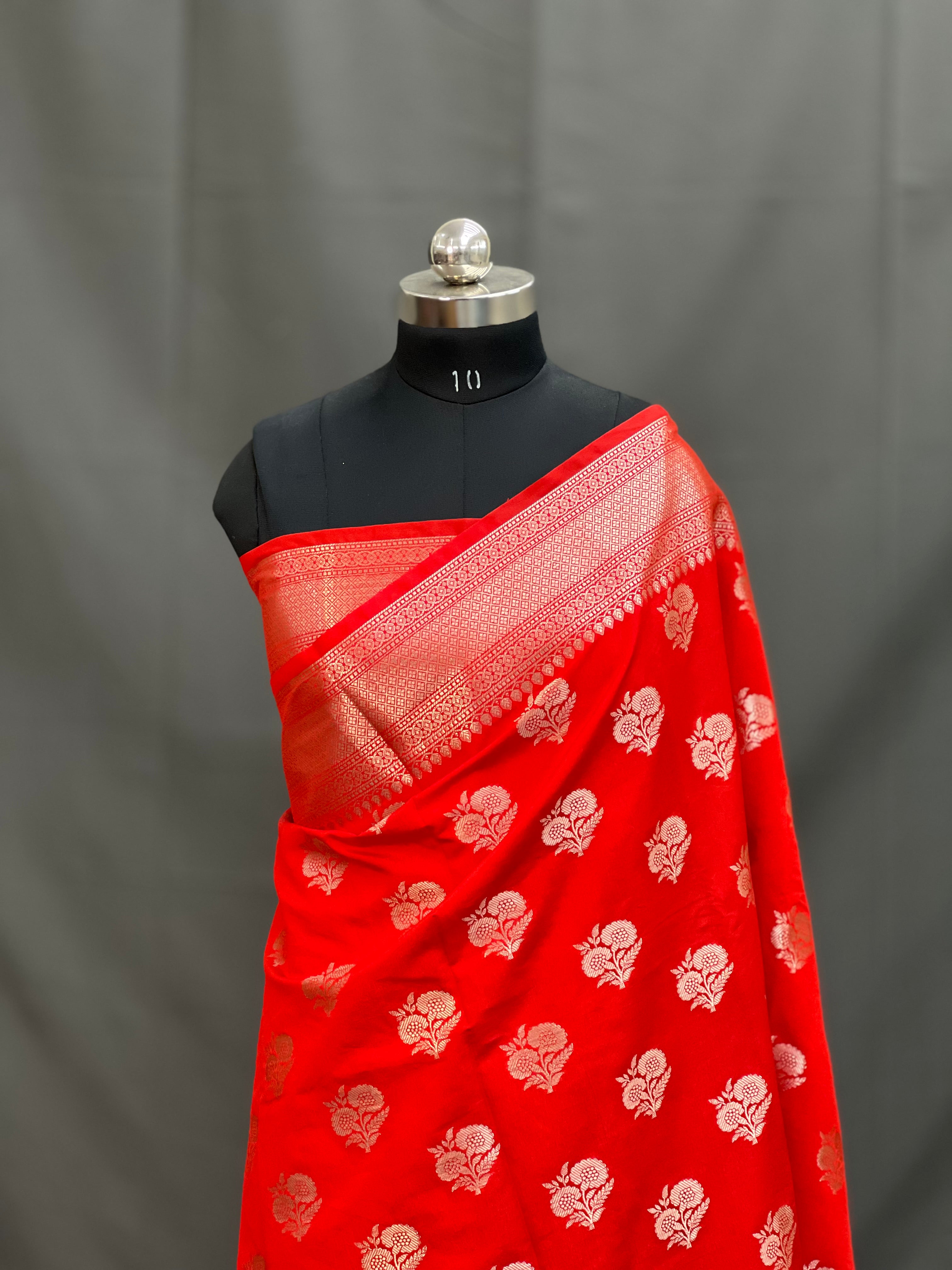 Soft Mashru Katan Bananasi Saree