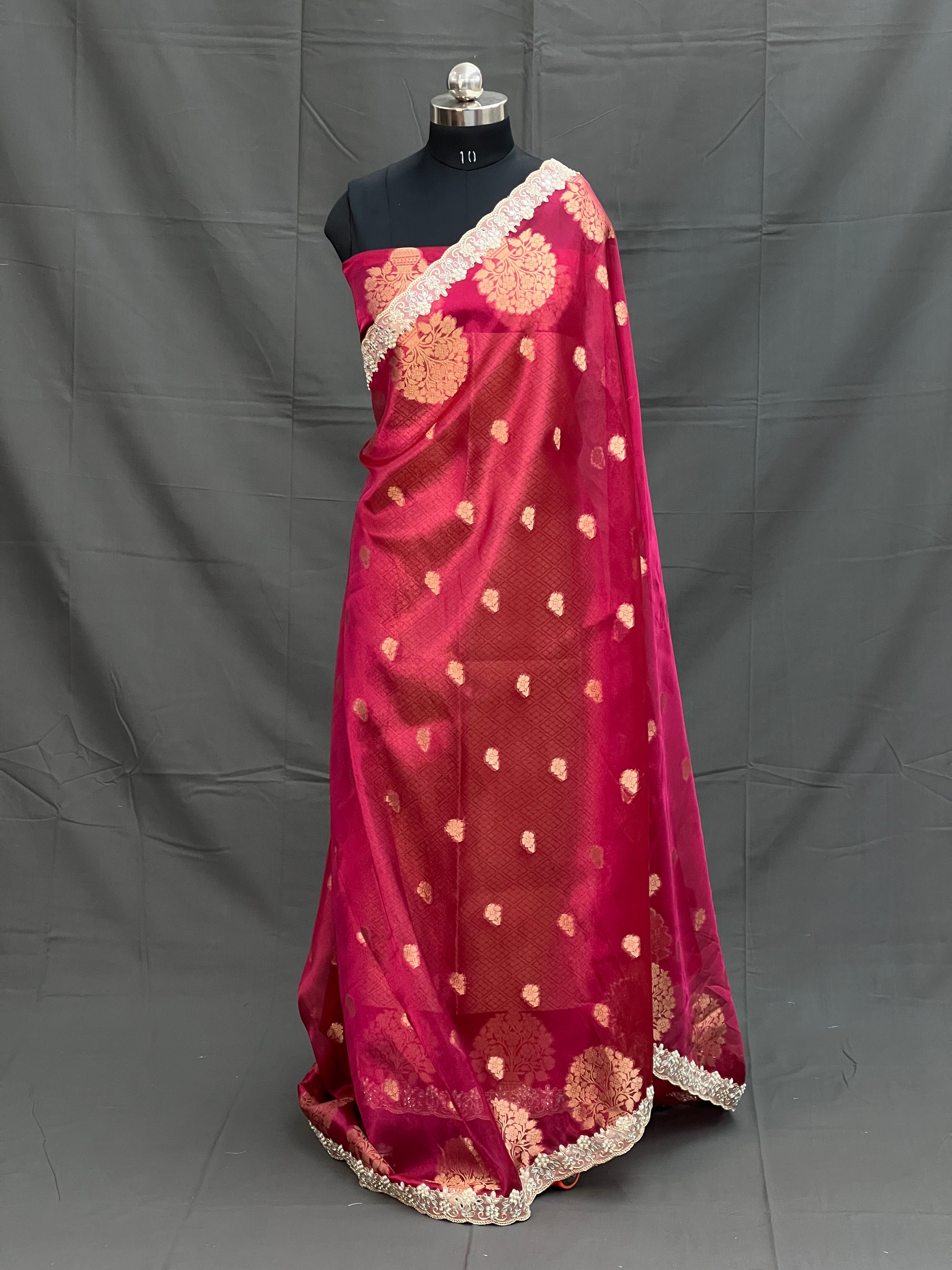Maharani Edition Tissue Silk Saree