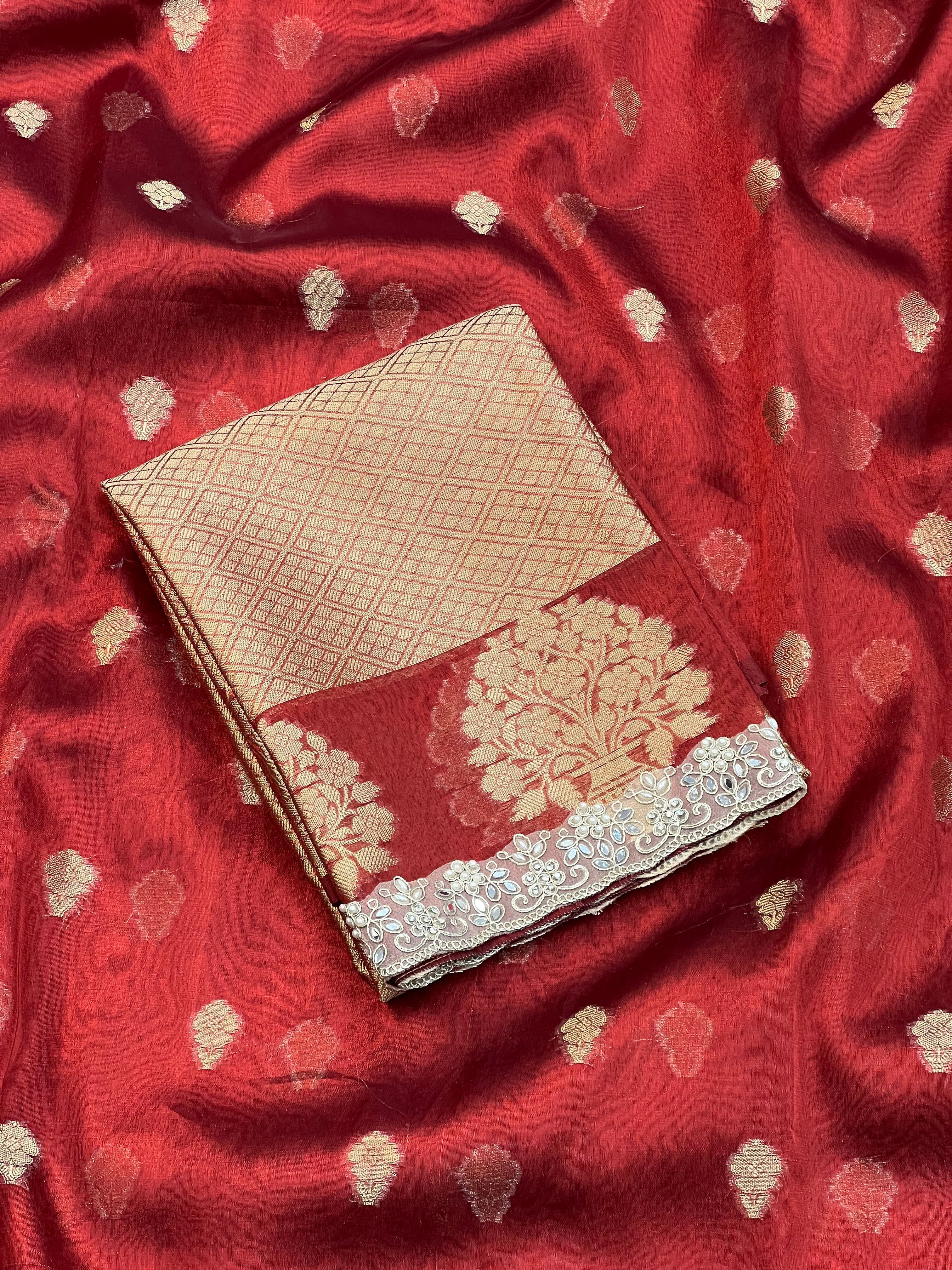 Maharani Edition Tissue Silk Saree