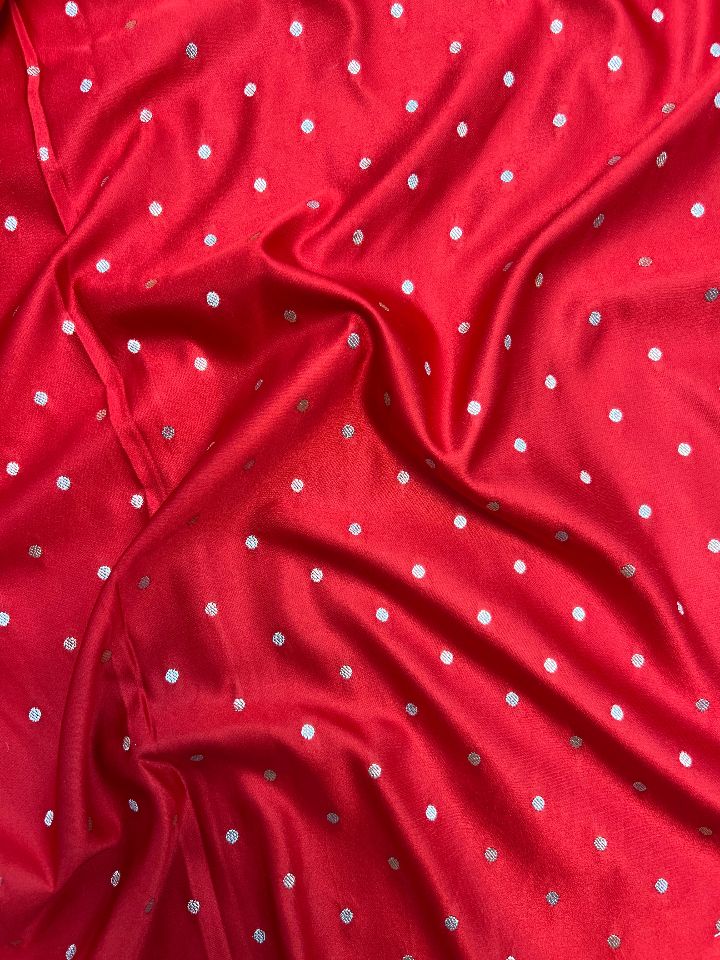 Traditional Banarasi Mashru Katan Silk Saree