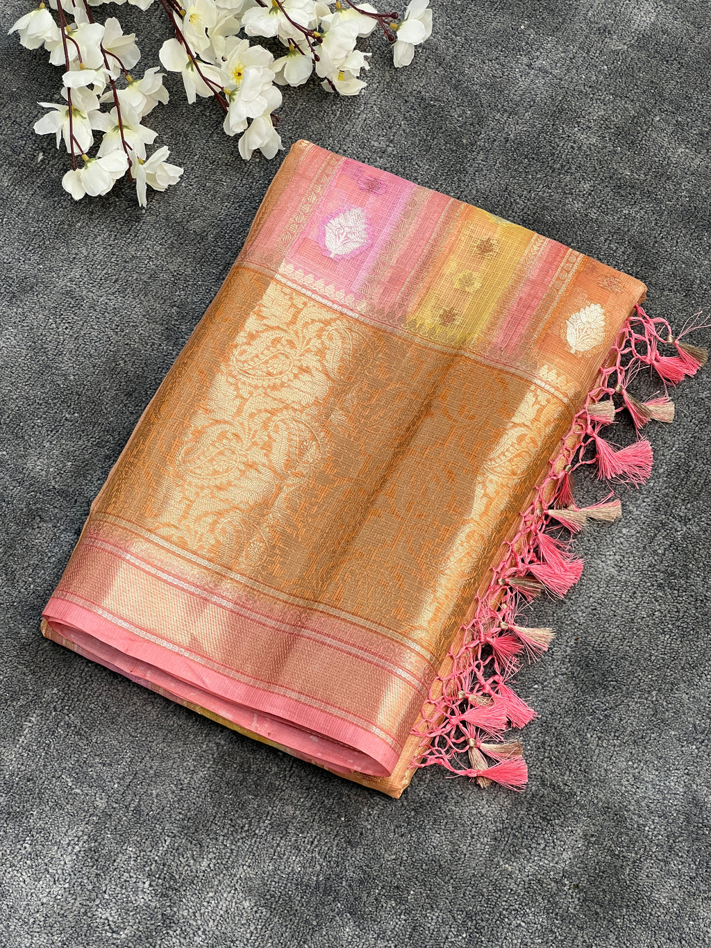 Pure Manipuri Katan Silk Saree
