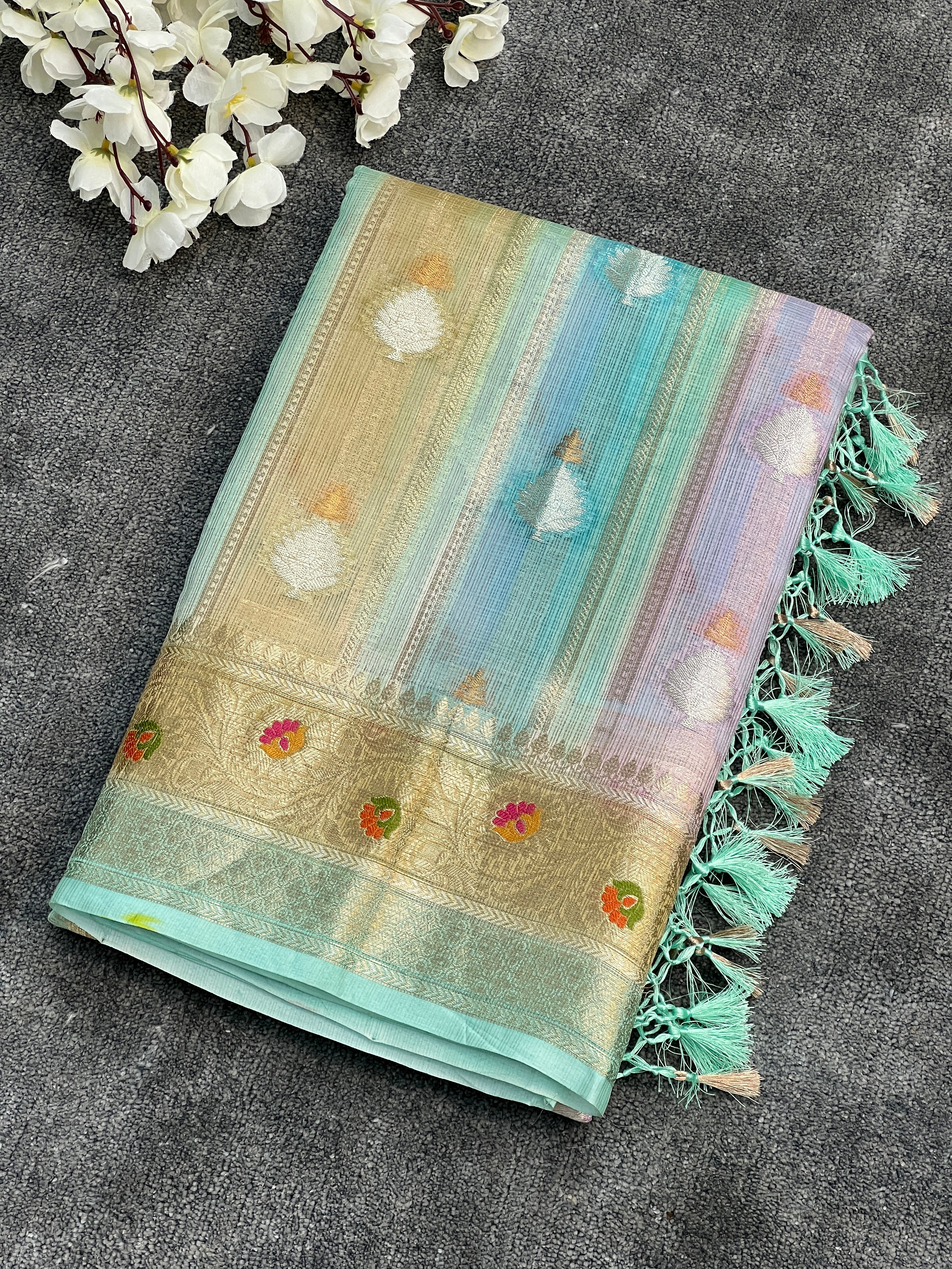 Pure Manipuri Katan Silk Saree