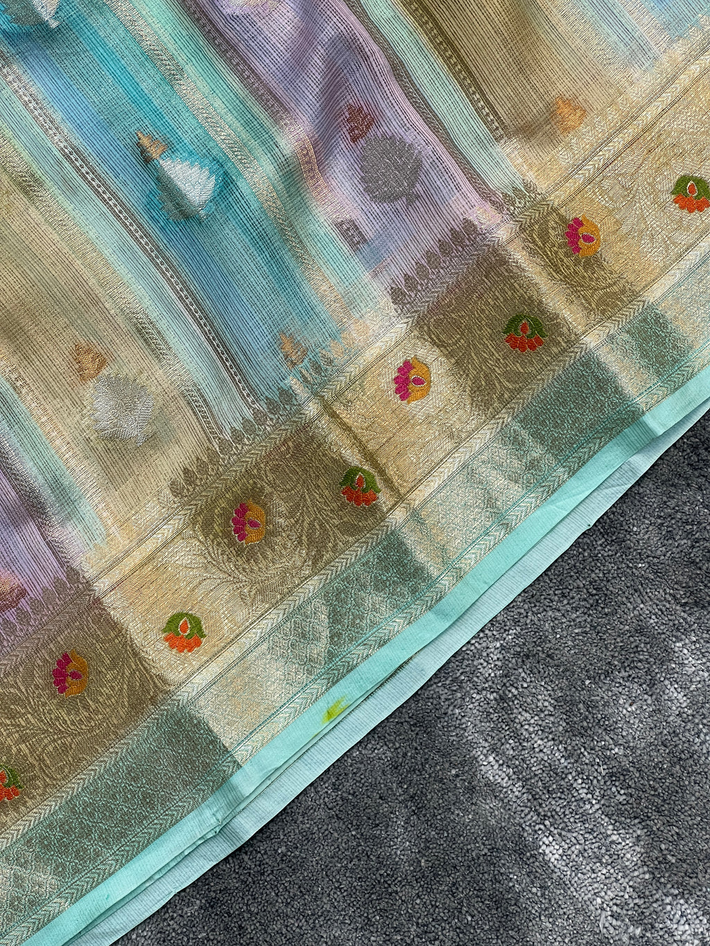 Pure Manipuri Katan Silk Saree