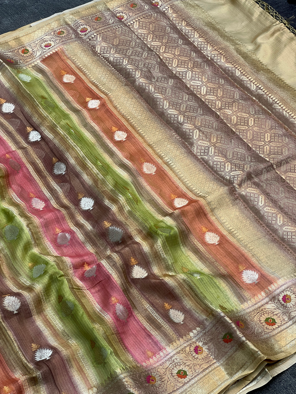 Pure Manipuri Katan Silk Saree