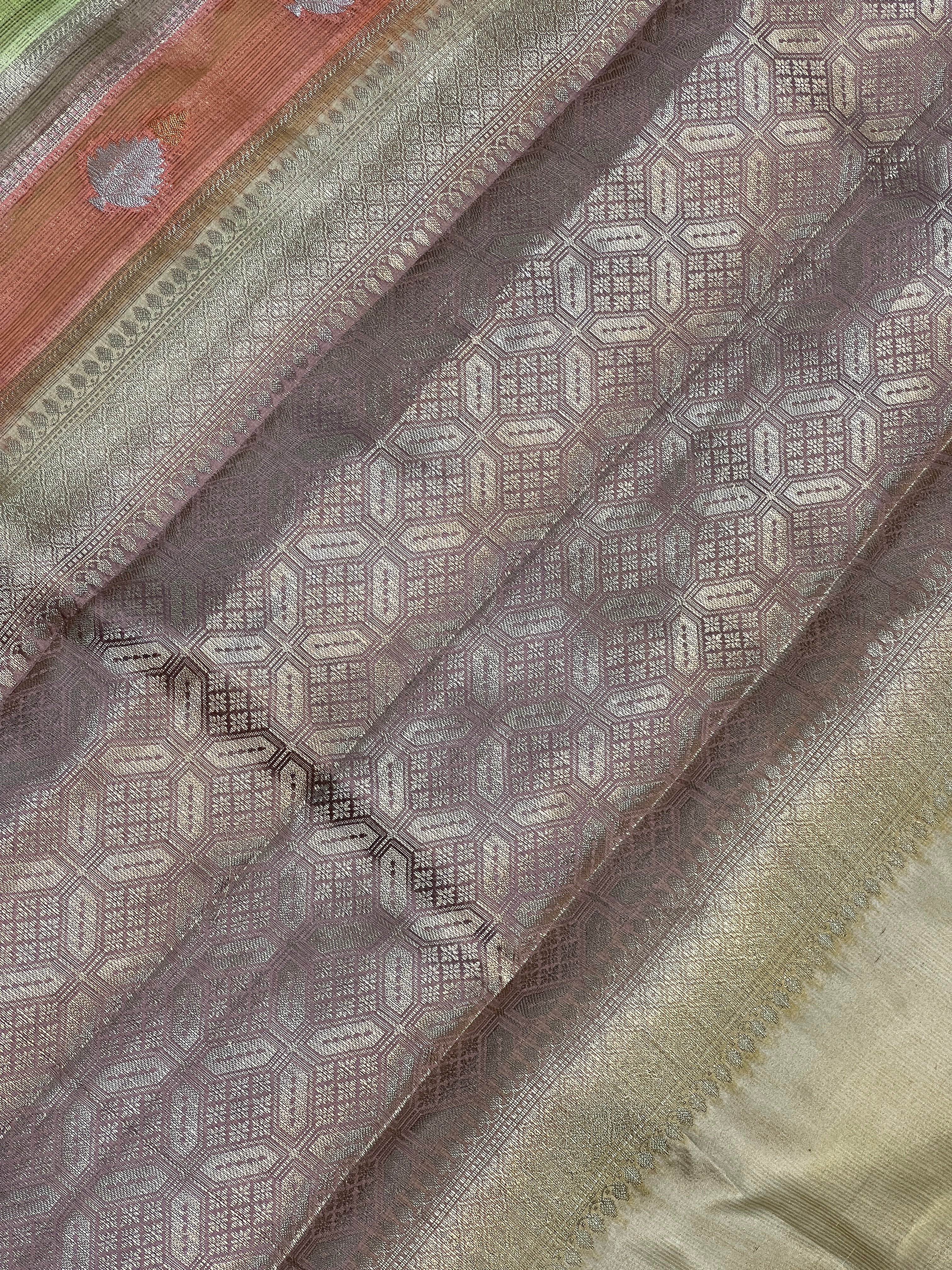 Pure Manipuri Katan Silk Saree