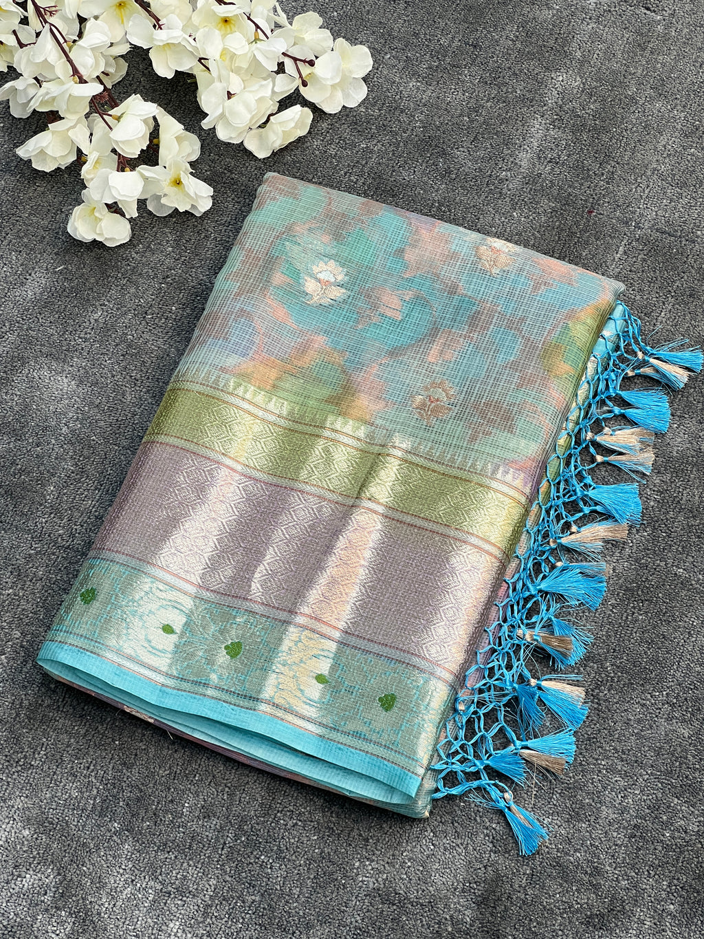Pure Manipuri Katan Silk Saree