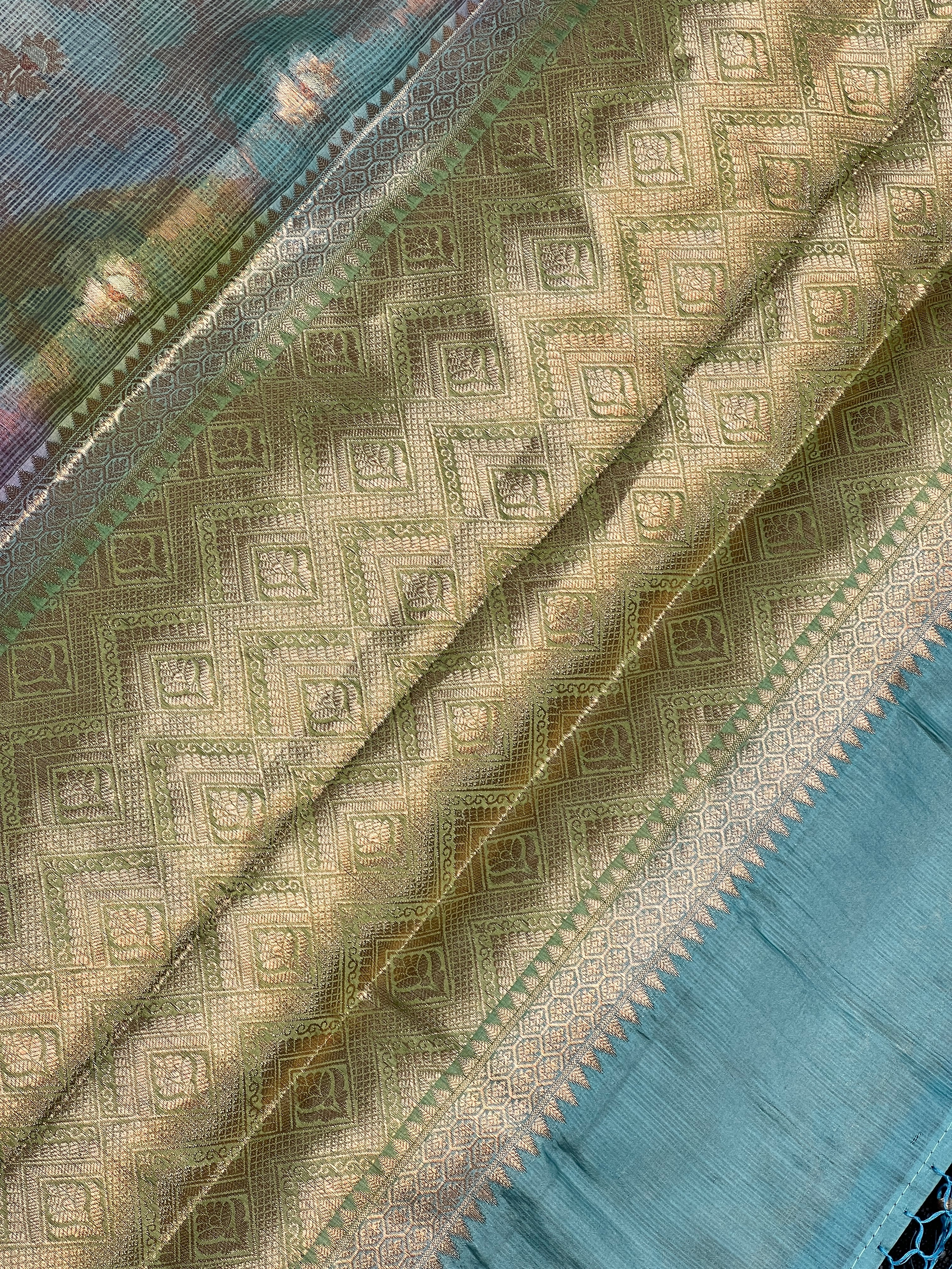 Pure Manipuri Katan Silk Saree