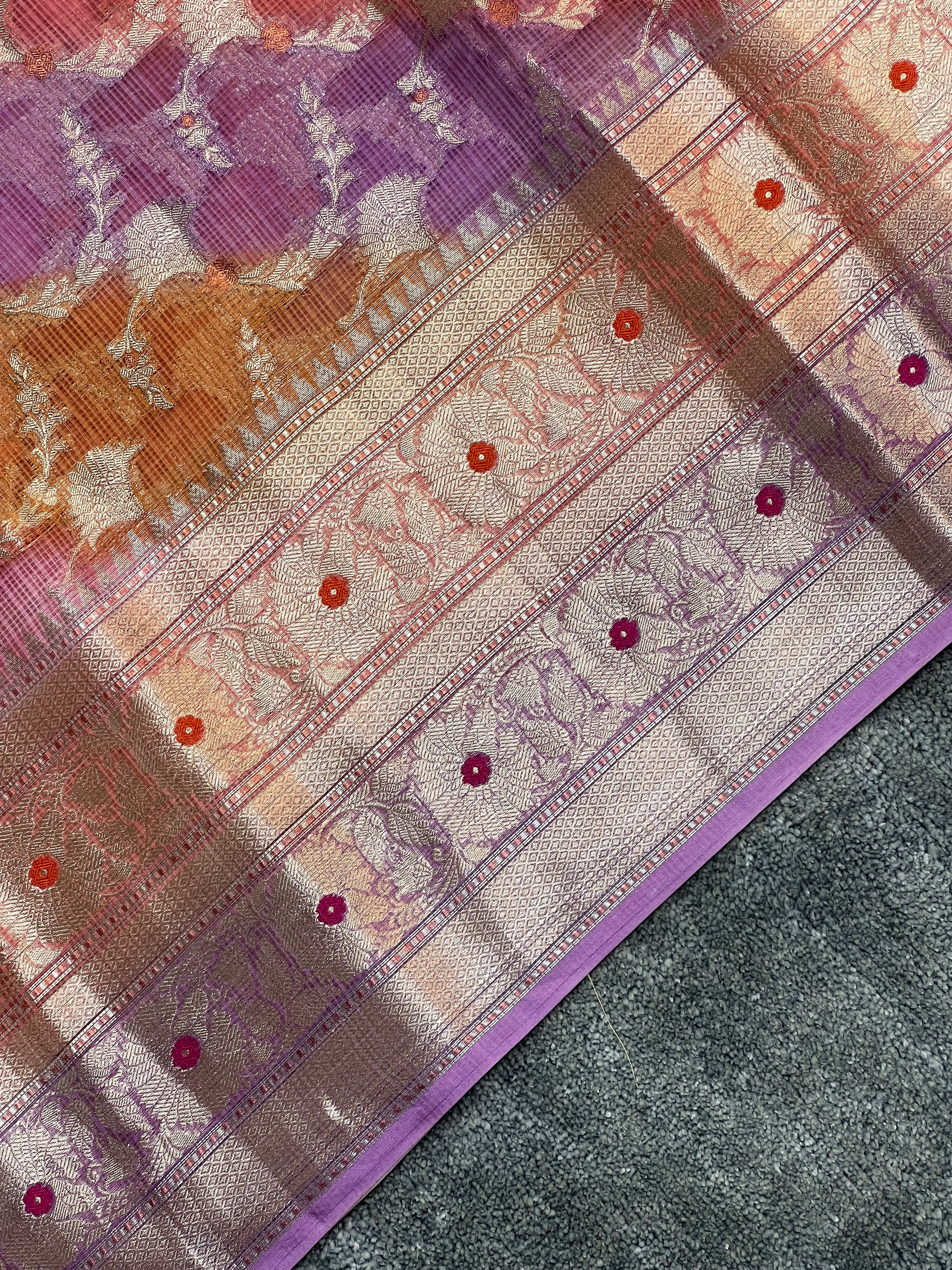 Pure Manipuri Katan Silk Saree