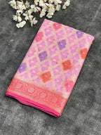 Pure Chiffon Georgette Silk Saree