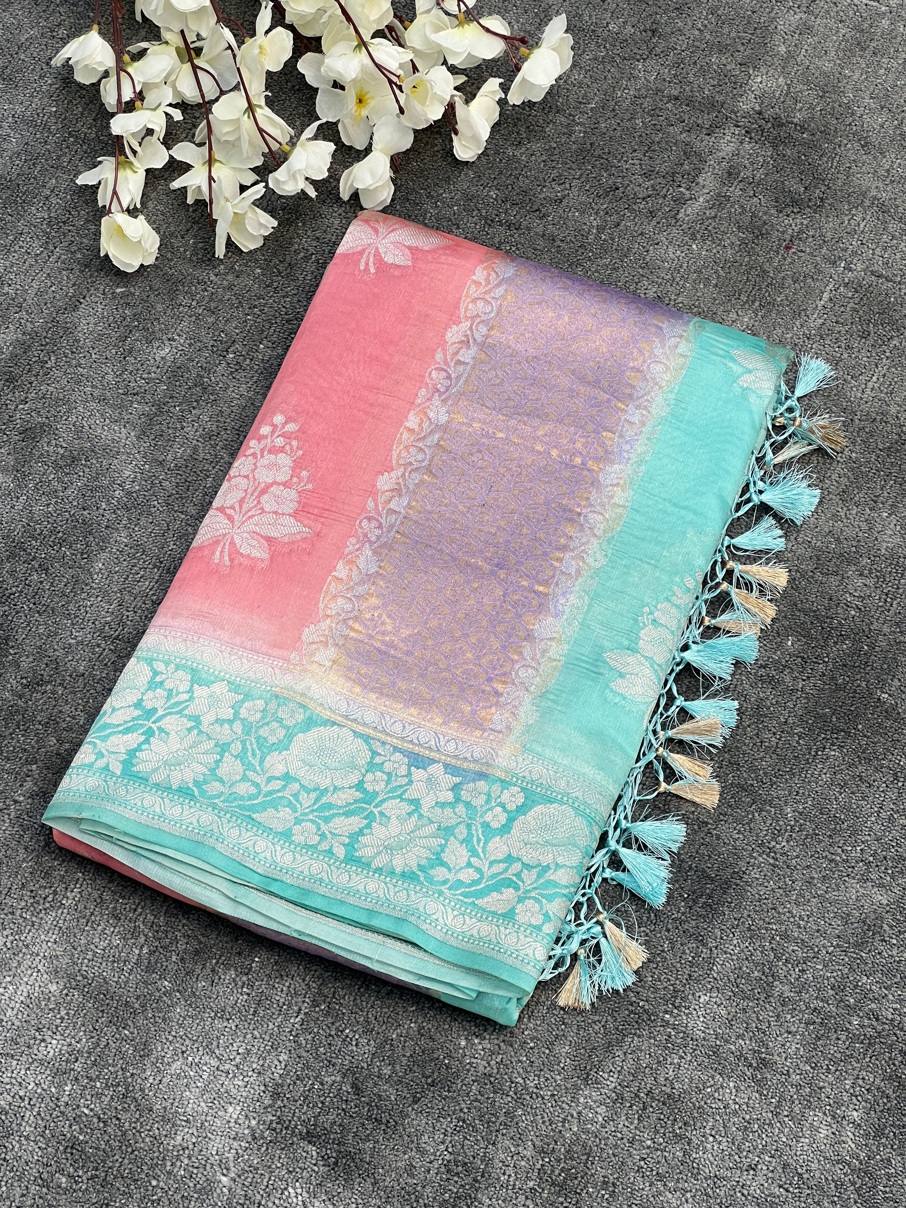 Rare Pure Mango Silk Saree