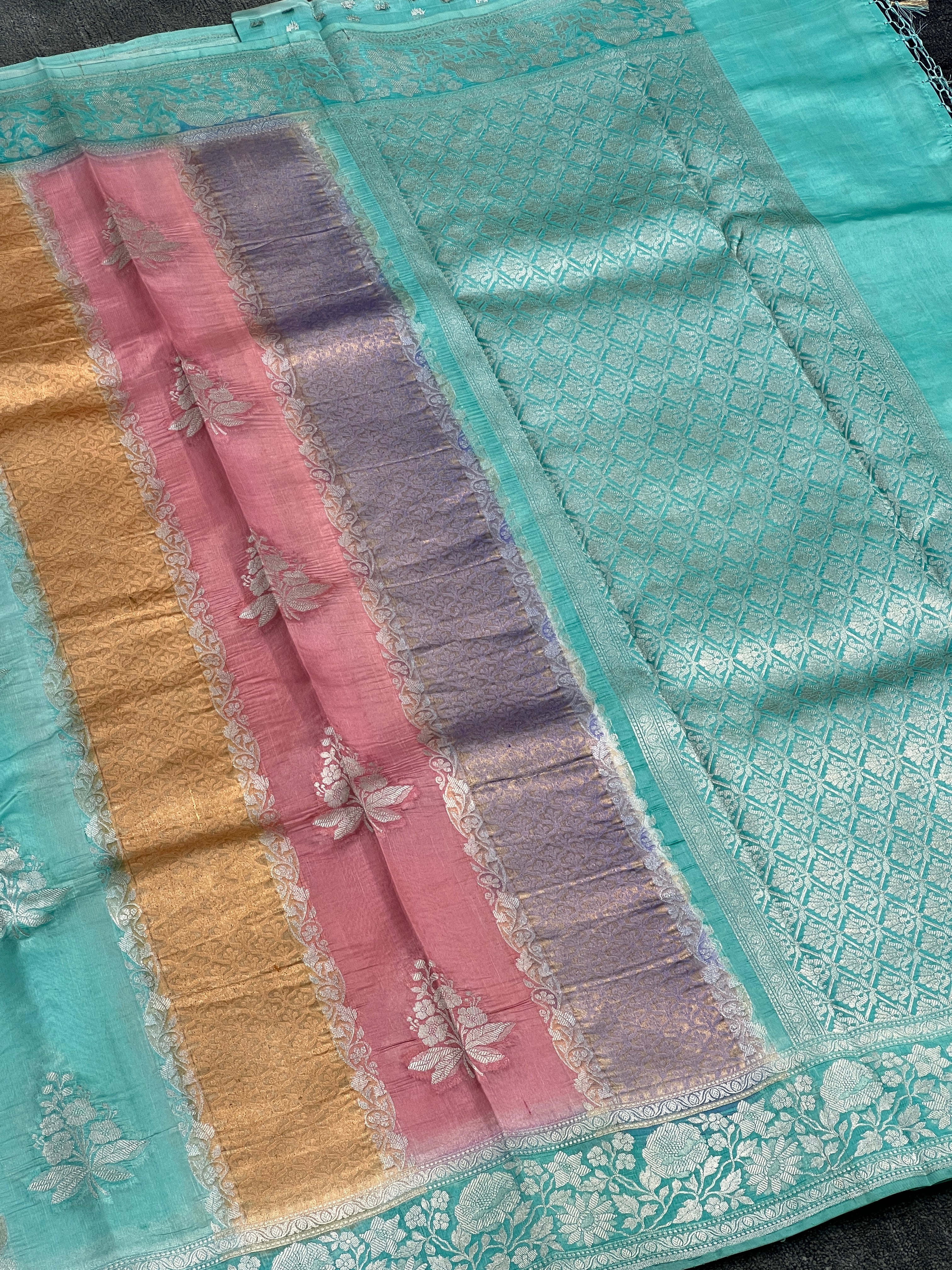 Rare Pure Mango Silk Saree