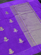 Pure Handloom Chiniya  Silk Saree
