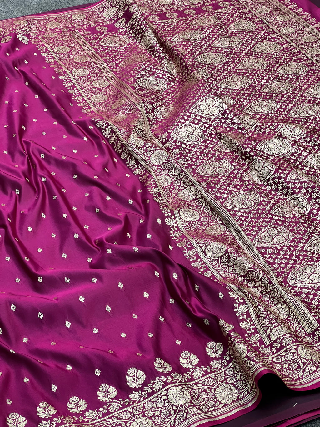 Authentic Mashru Kataan Silk Sarree