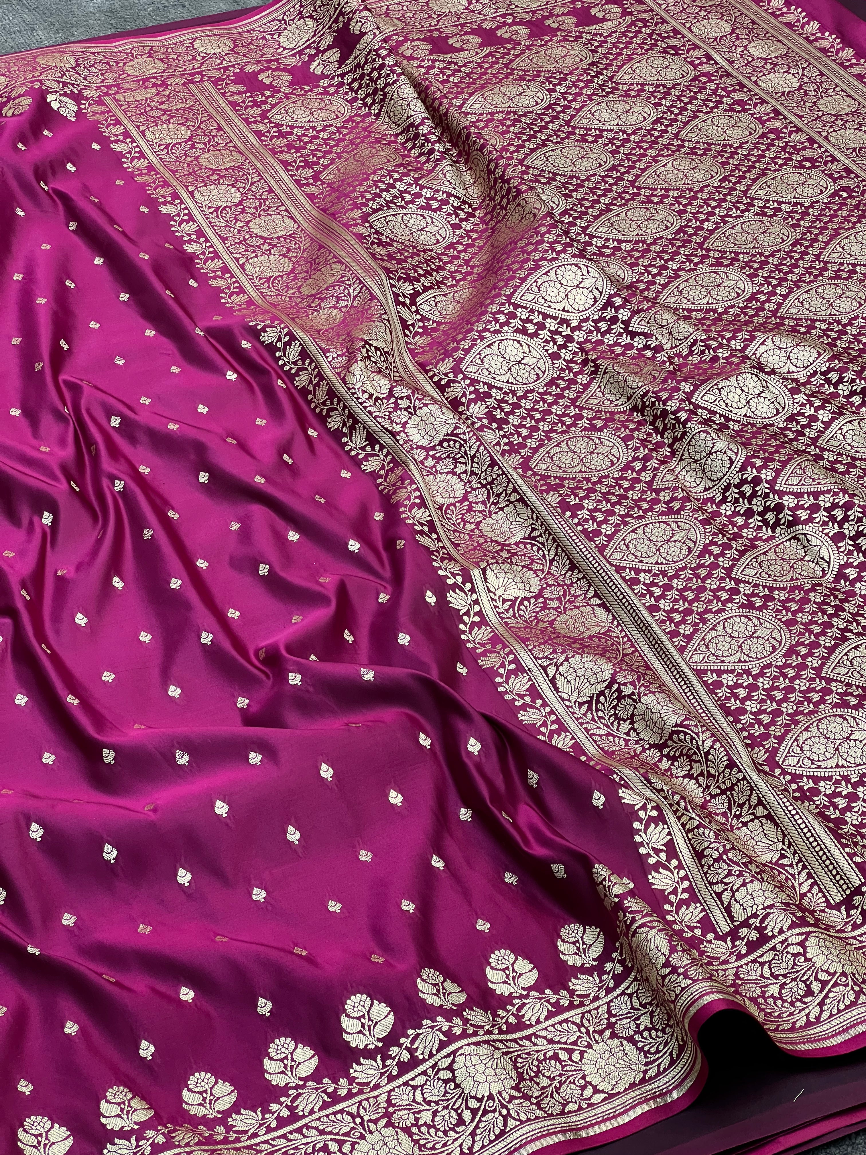 Authentic Mashru Kataan Silk Sarree