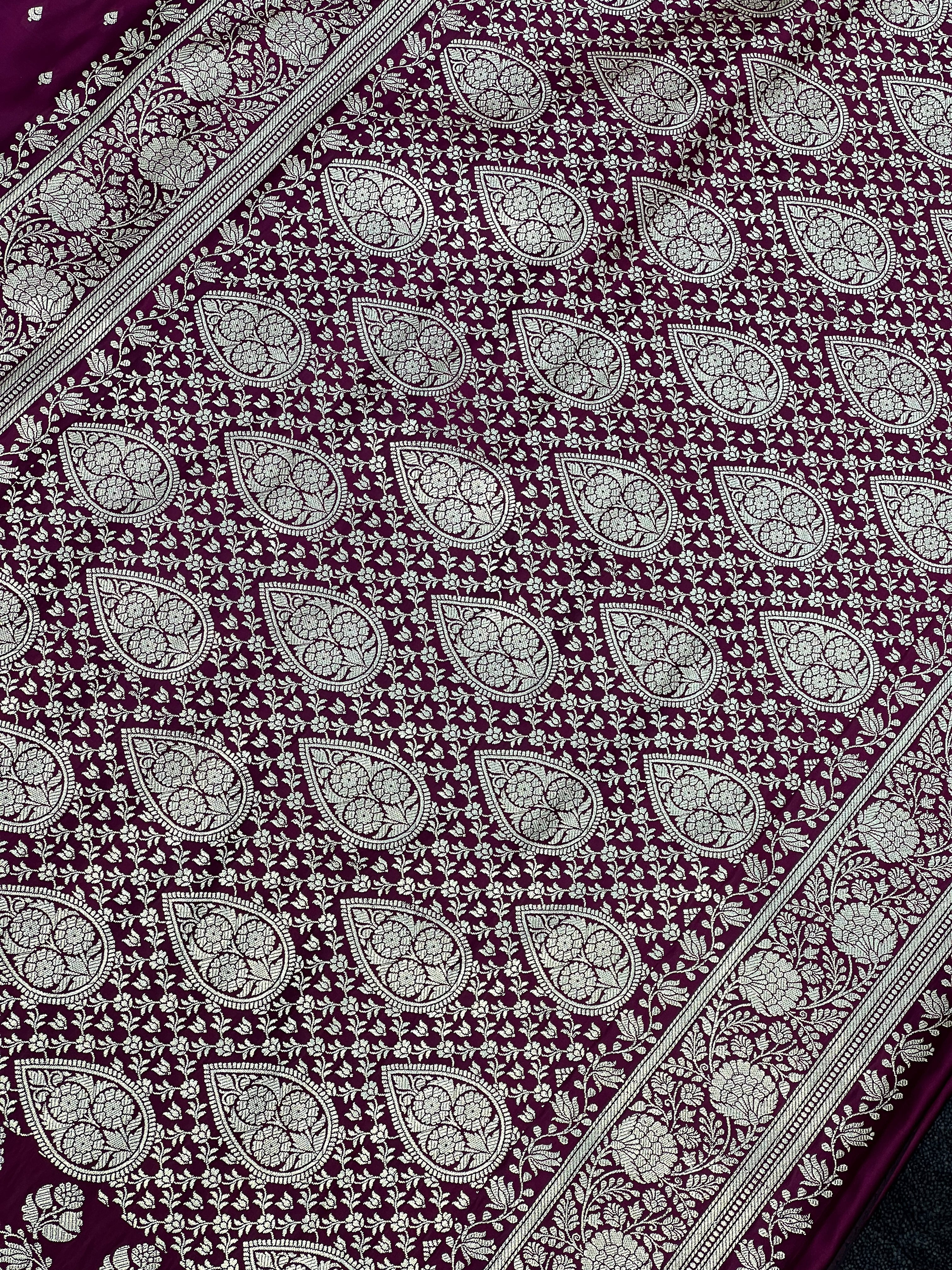 Authentic Mashru Kataan Silk Sarree