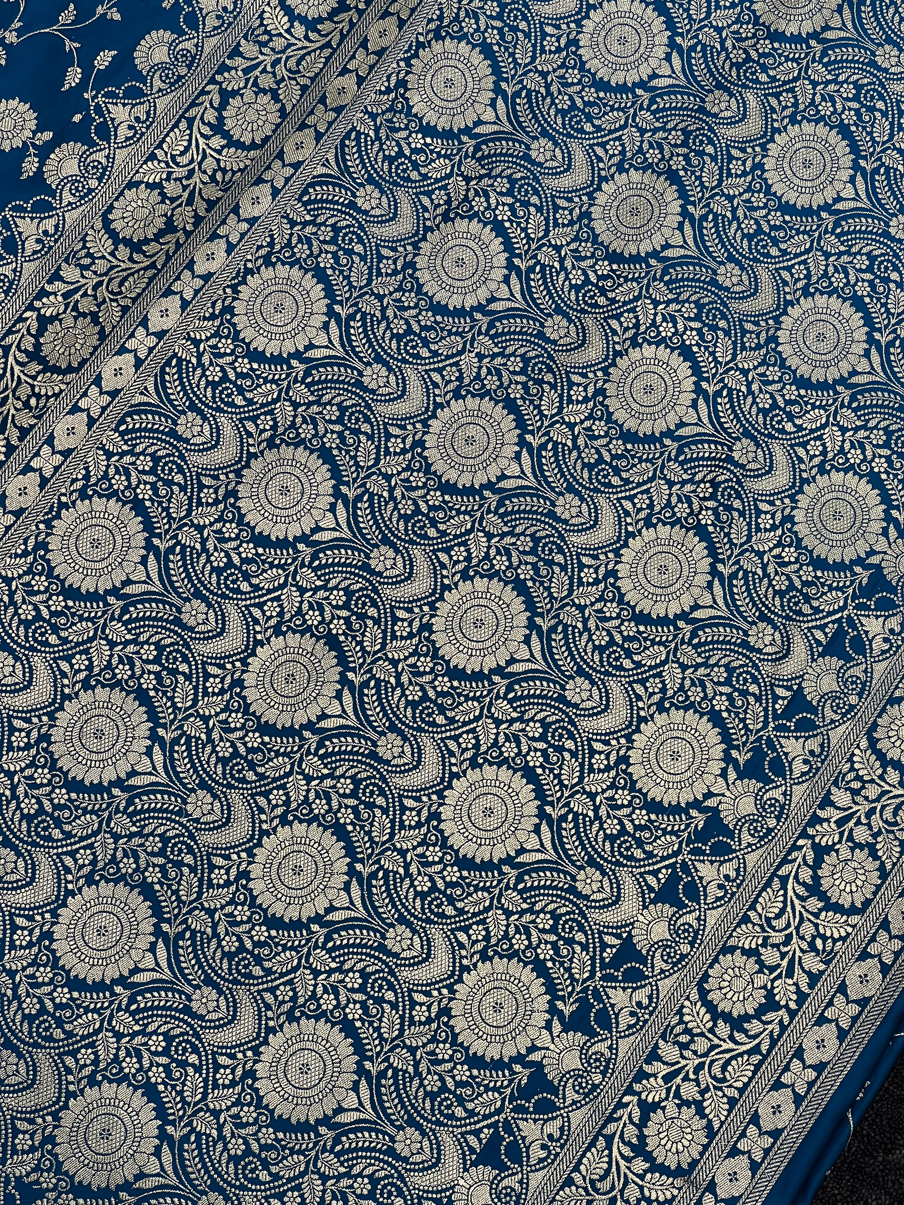 Banarasi Exclusive Satin Katan Silk Saree