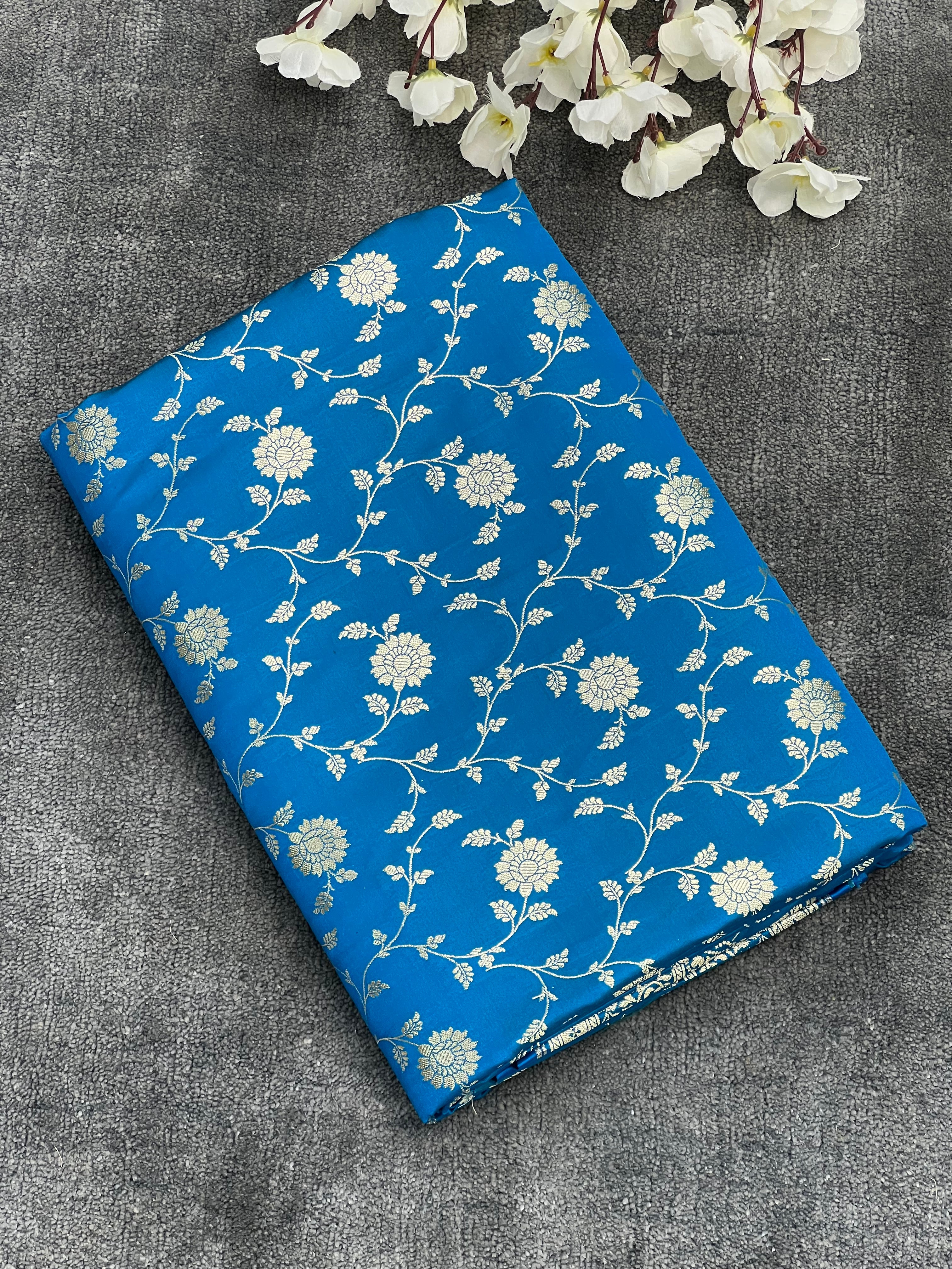 Banarasi Exclusive Satin Katan Silk Saree