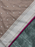 Authenthic Banarasi Mashru Katan Silk Saree