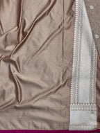 Authenthic Banarasi Mashru Katan Silk Saree